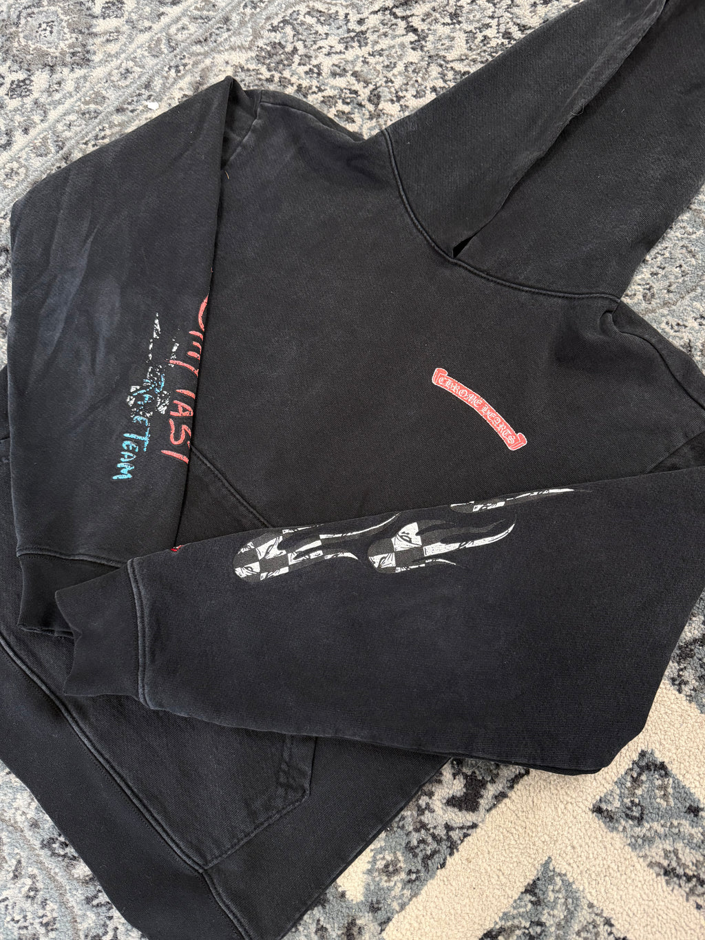 Chrome Hearts Stay Fast Hoodie Size Small U
