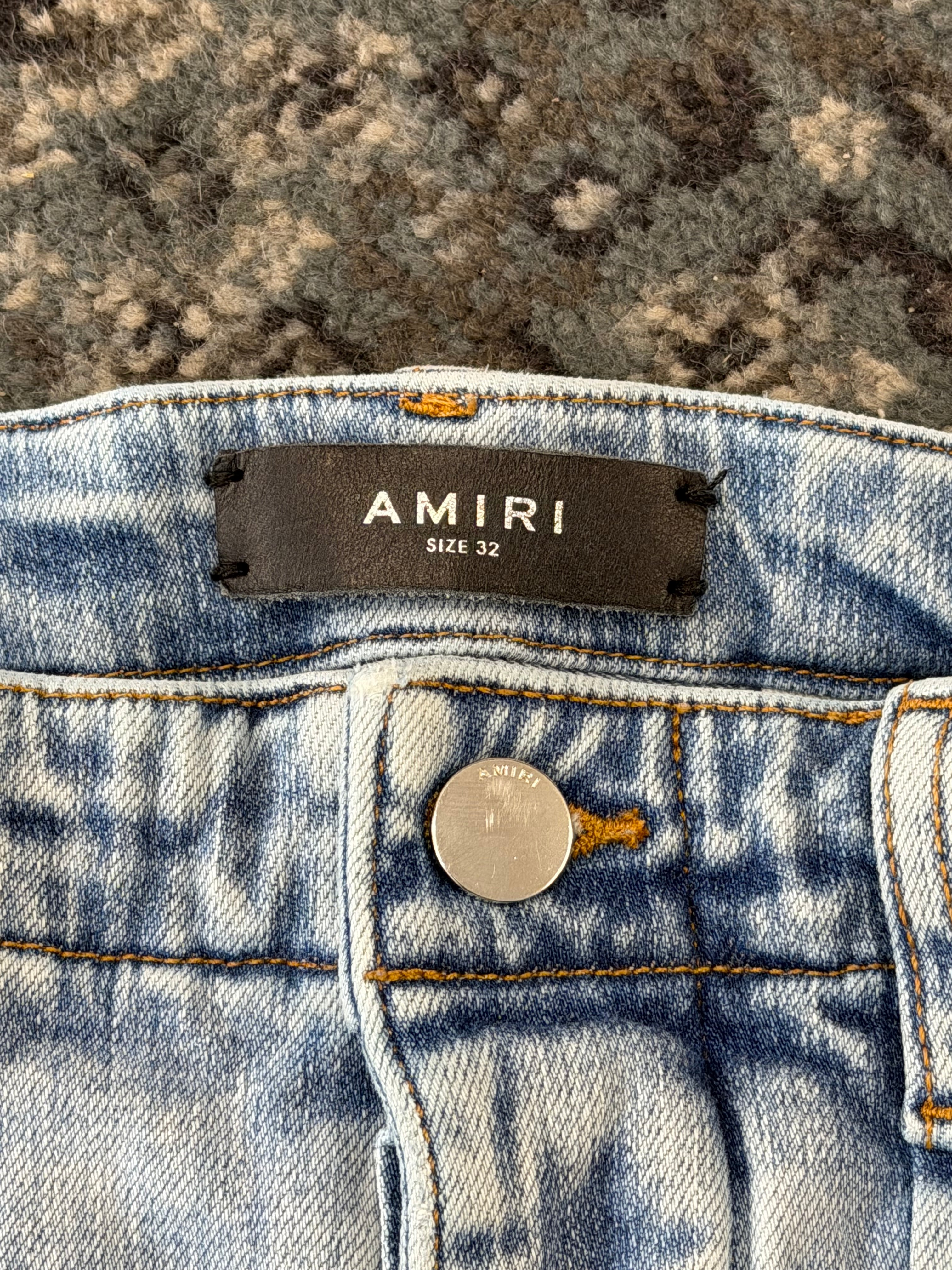 AMIRI technical cargo jeans indigo 32 U