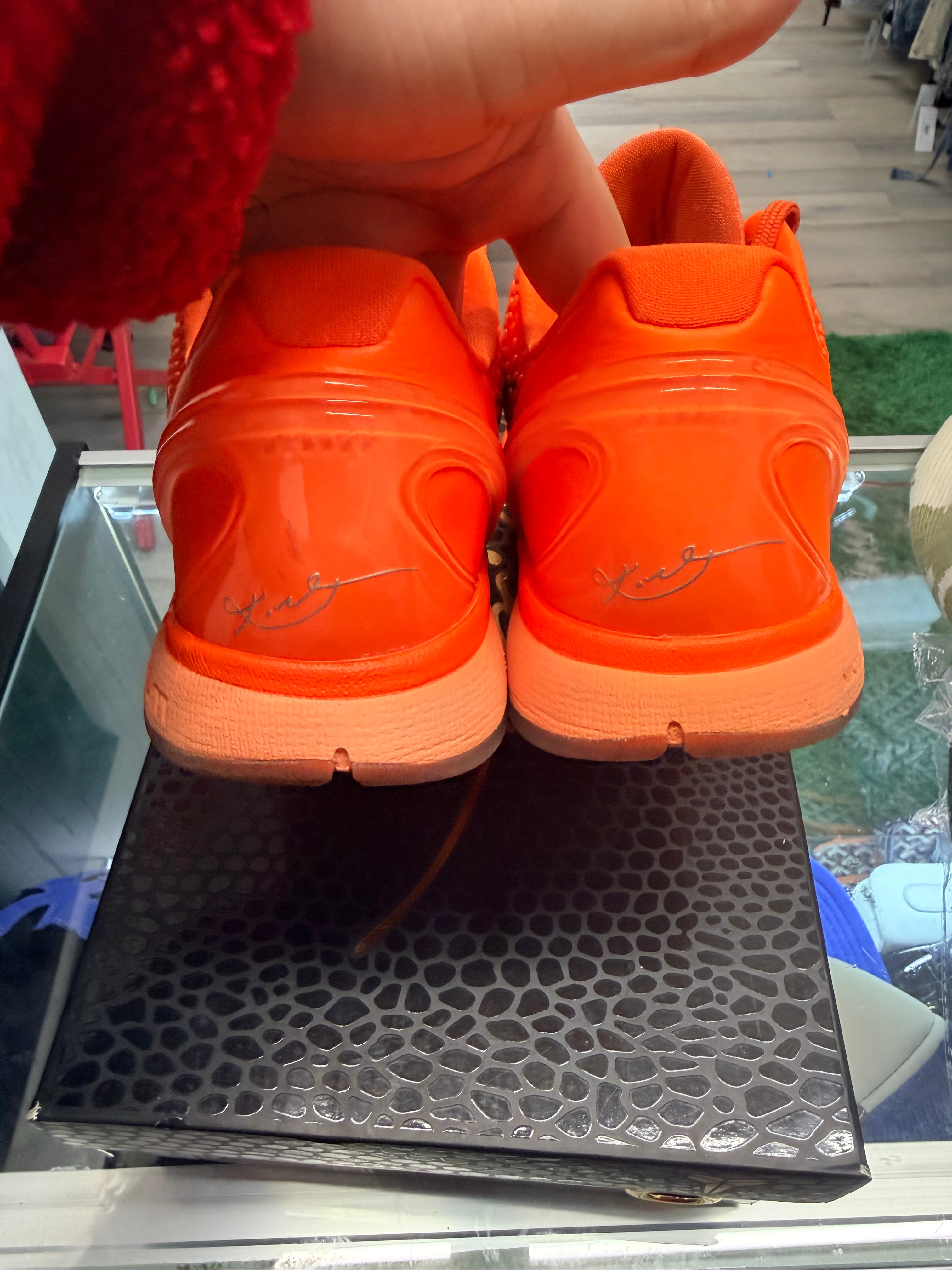 Kobe 6 Proto "Total Orange" Size 9.5 VNDS OG ALL