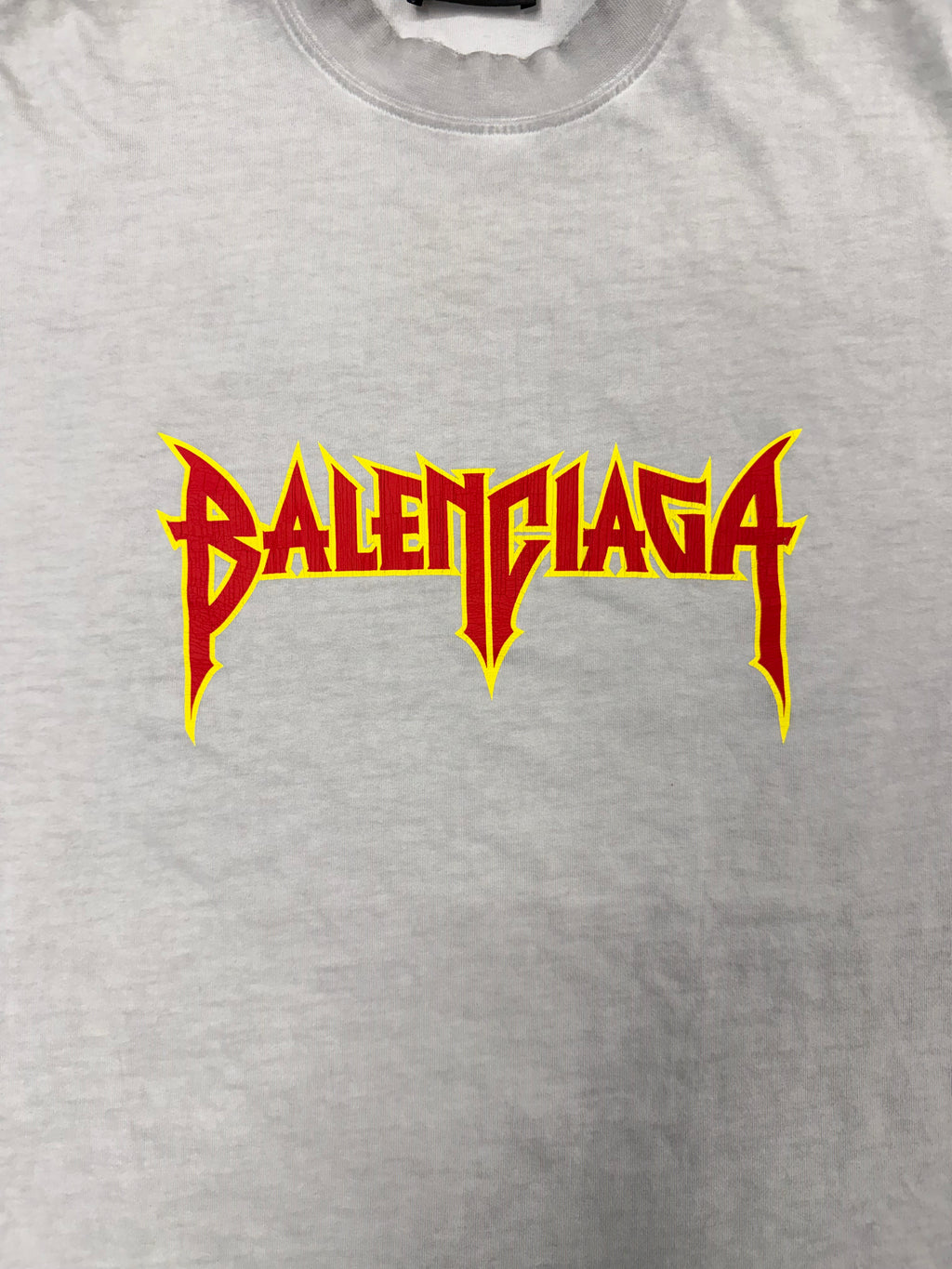 BALENCIAGA metallica logo shirt 1 (XL) U