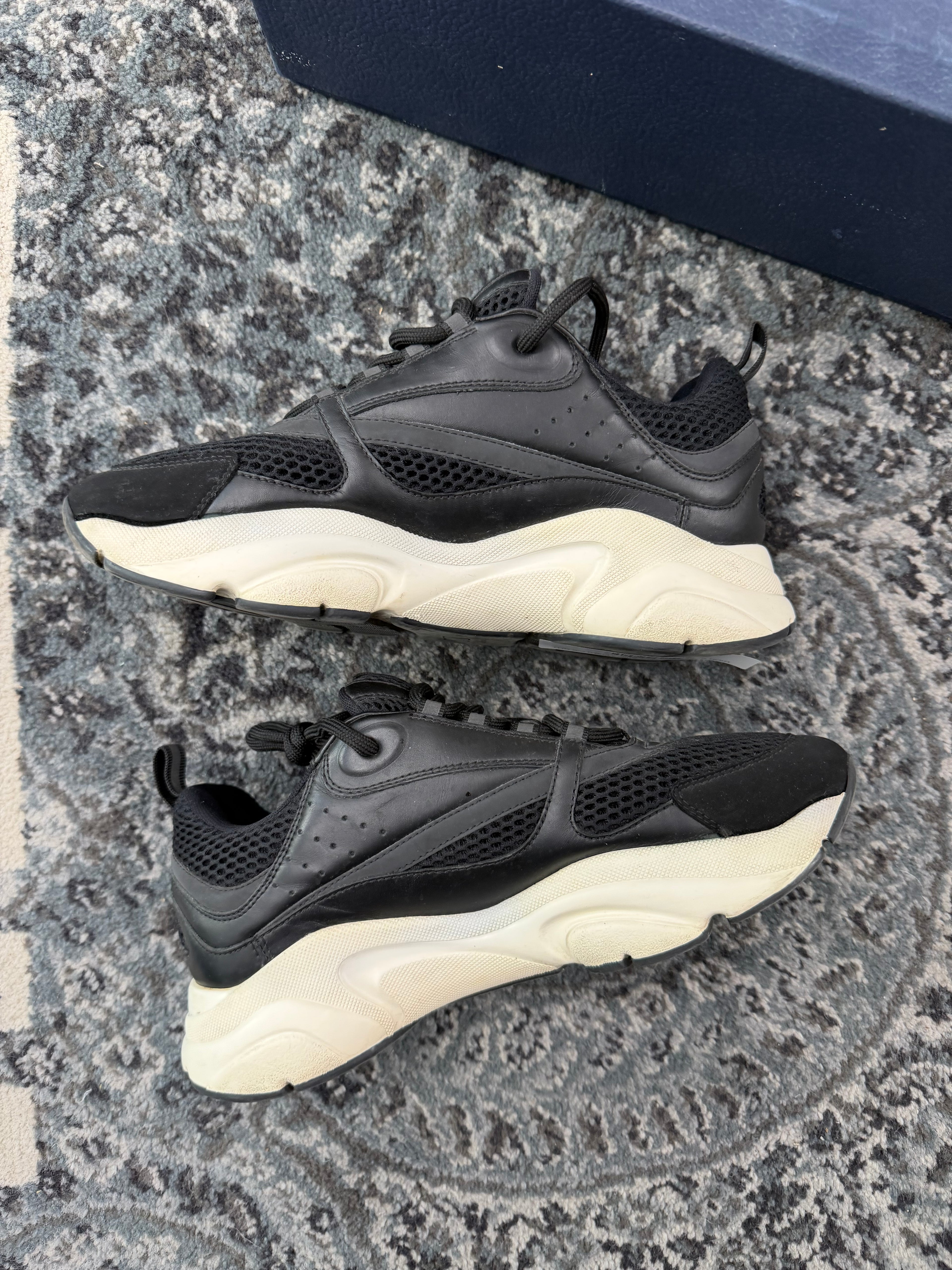 DIOR B22 runners black/white 41 (8M) WB NI U
