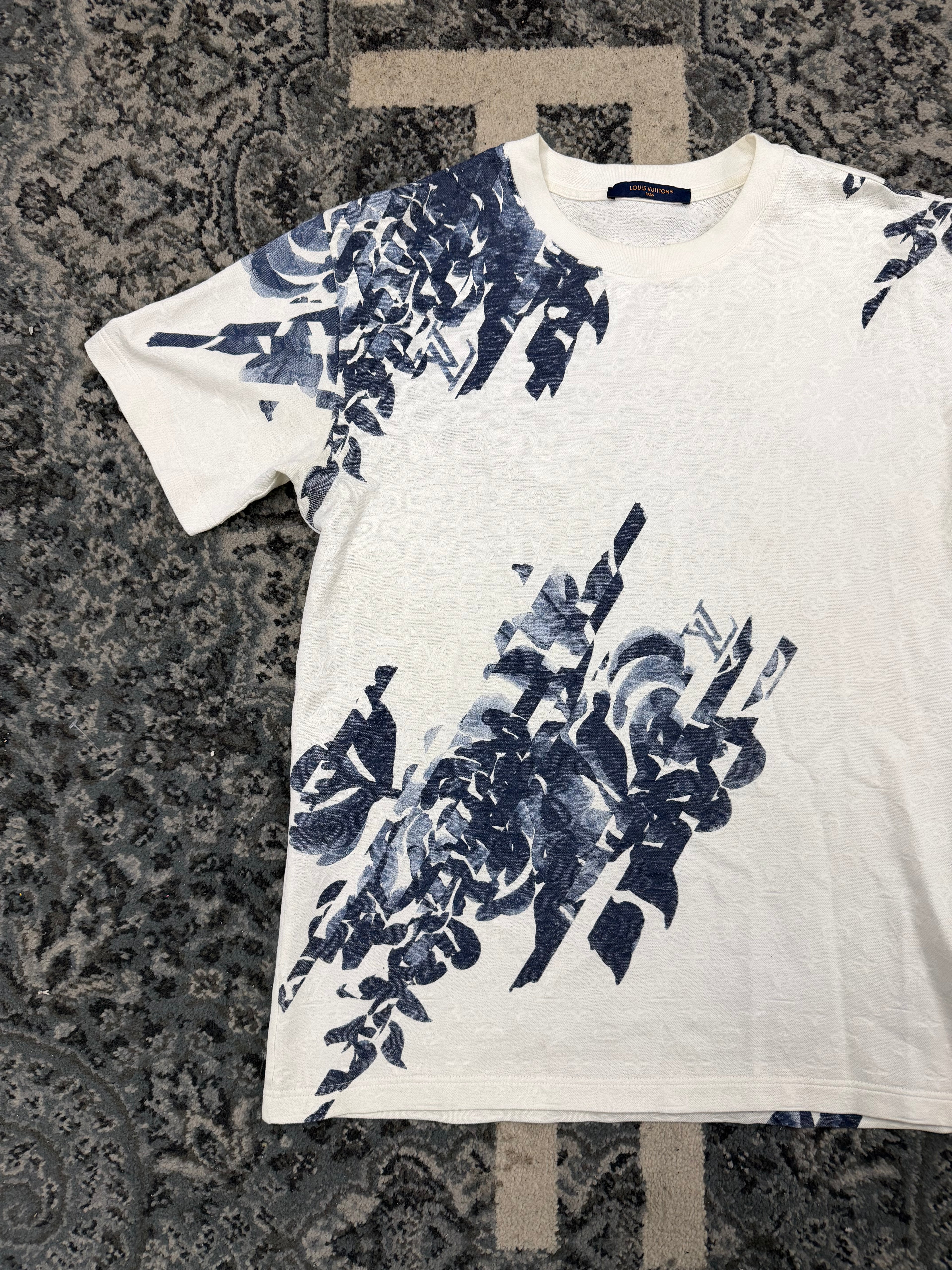 LV monogram tapestry shirt M U