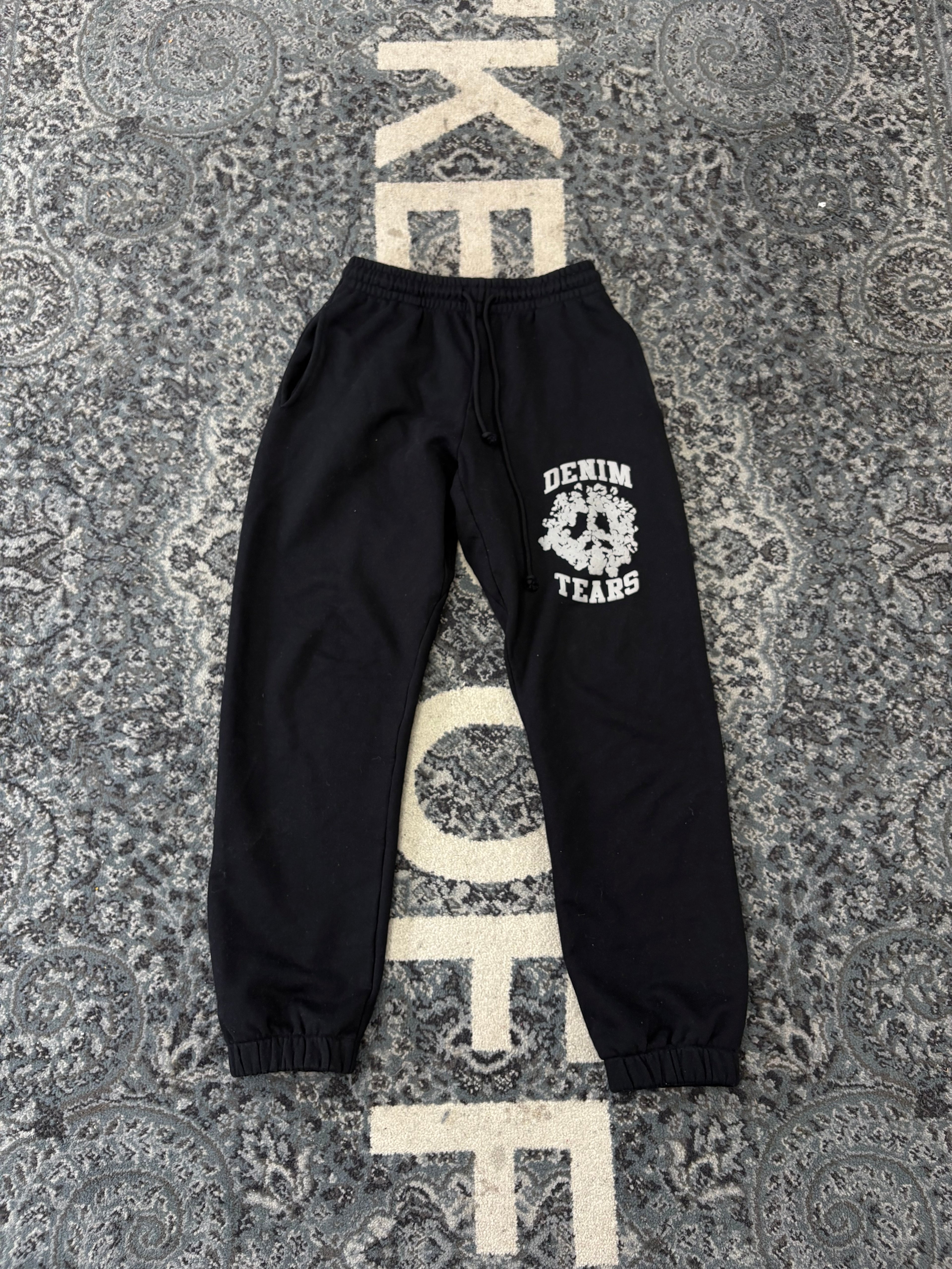 Denim Tears Black Sweatpants Size Small U