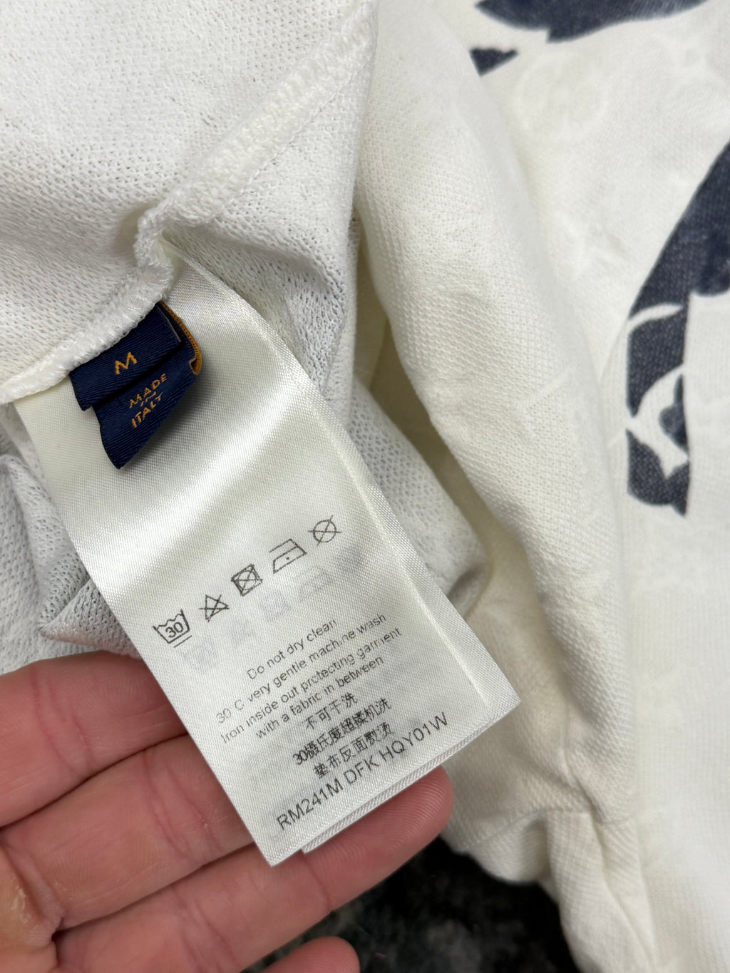 LV monogram tapestry shirt M U