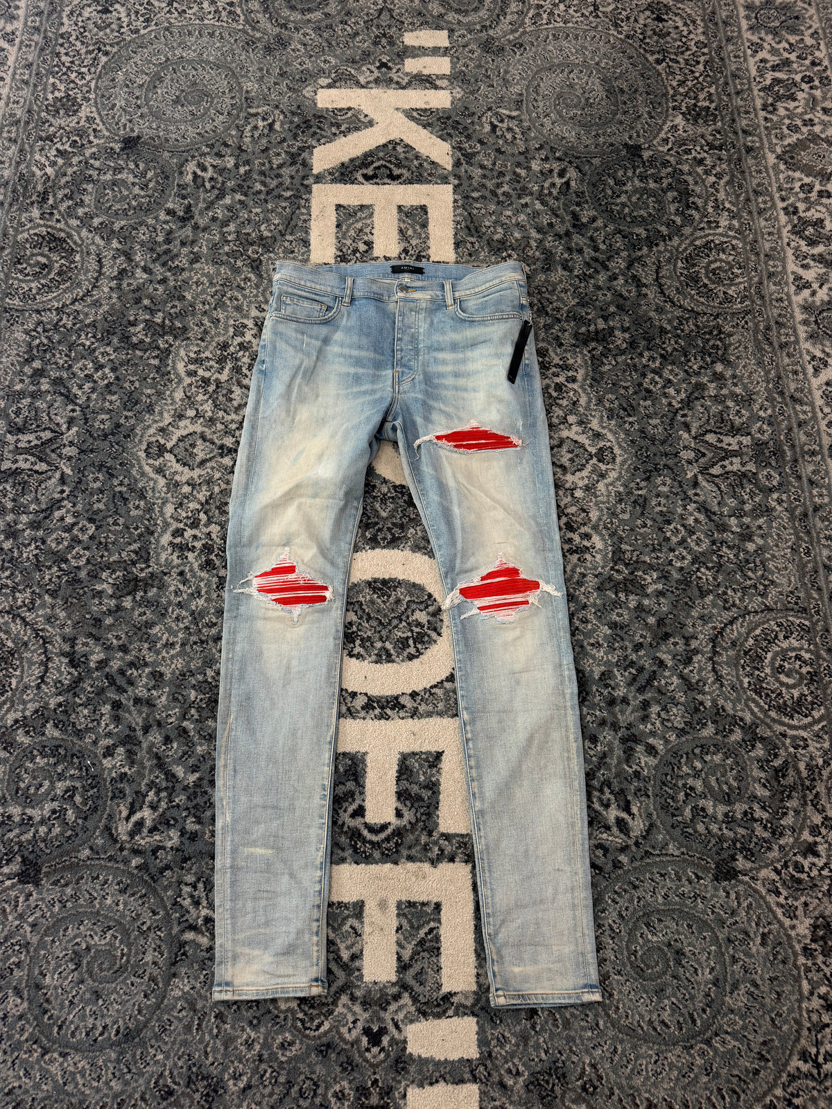 Amiri Mx1 Red Patch Size 34 U