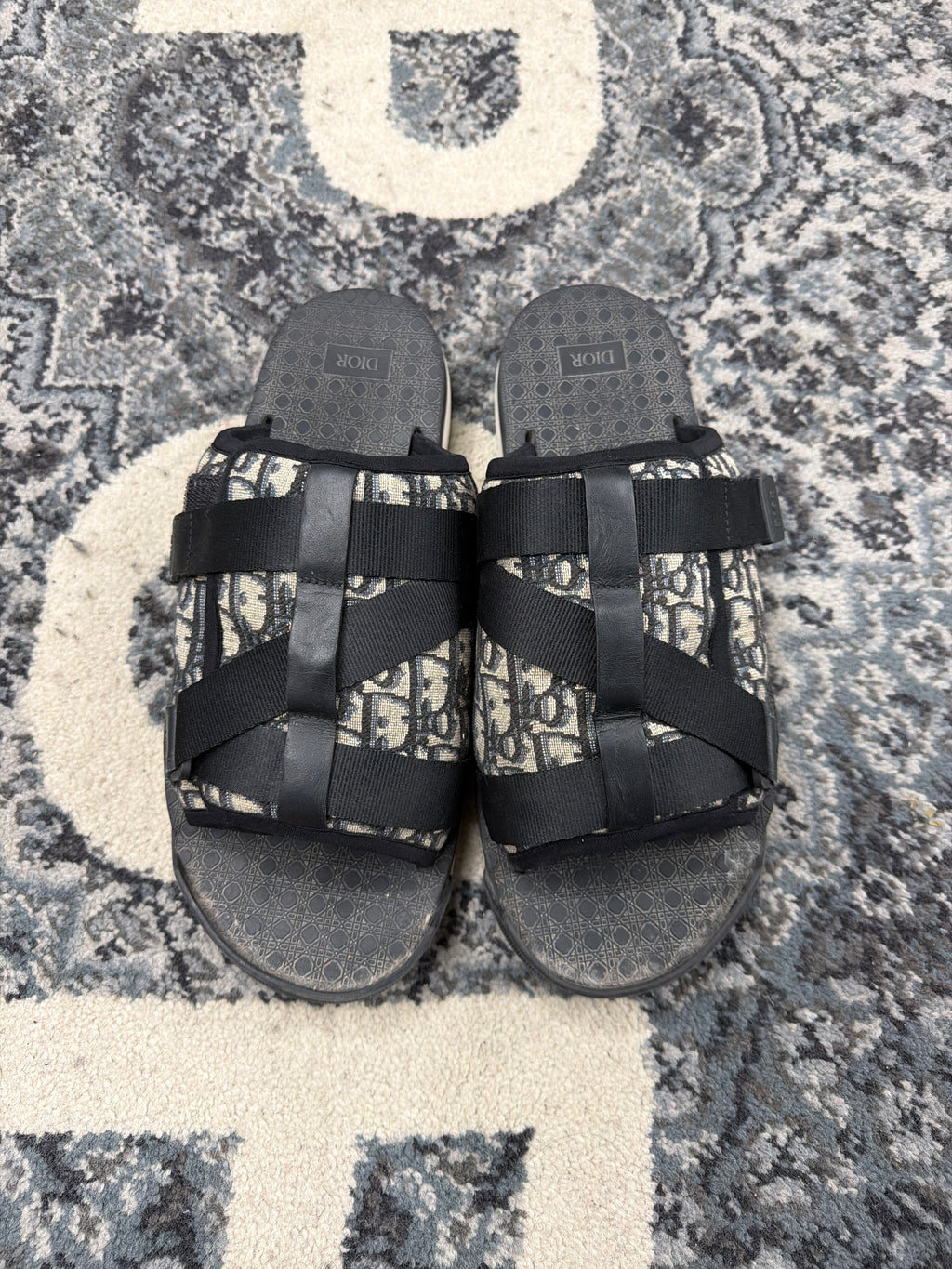 DIOR oblique sandals 45 (12M) NB U