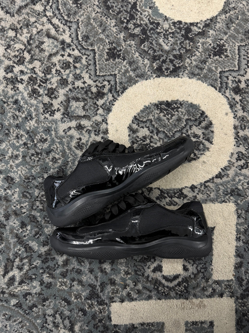 PRADA americas cup sneakers black 8P (9-9.5P) NB U