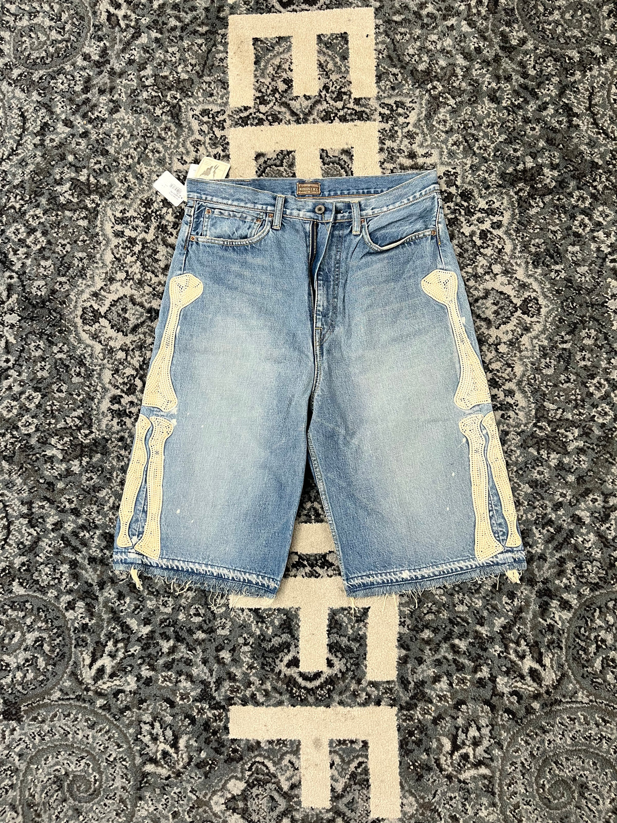 Kapital "bones shorts" sz 34 New
