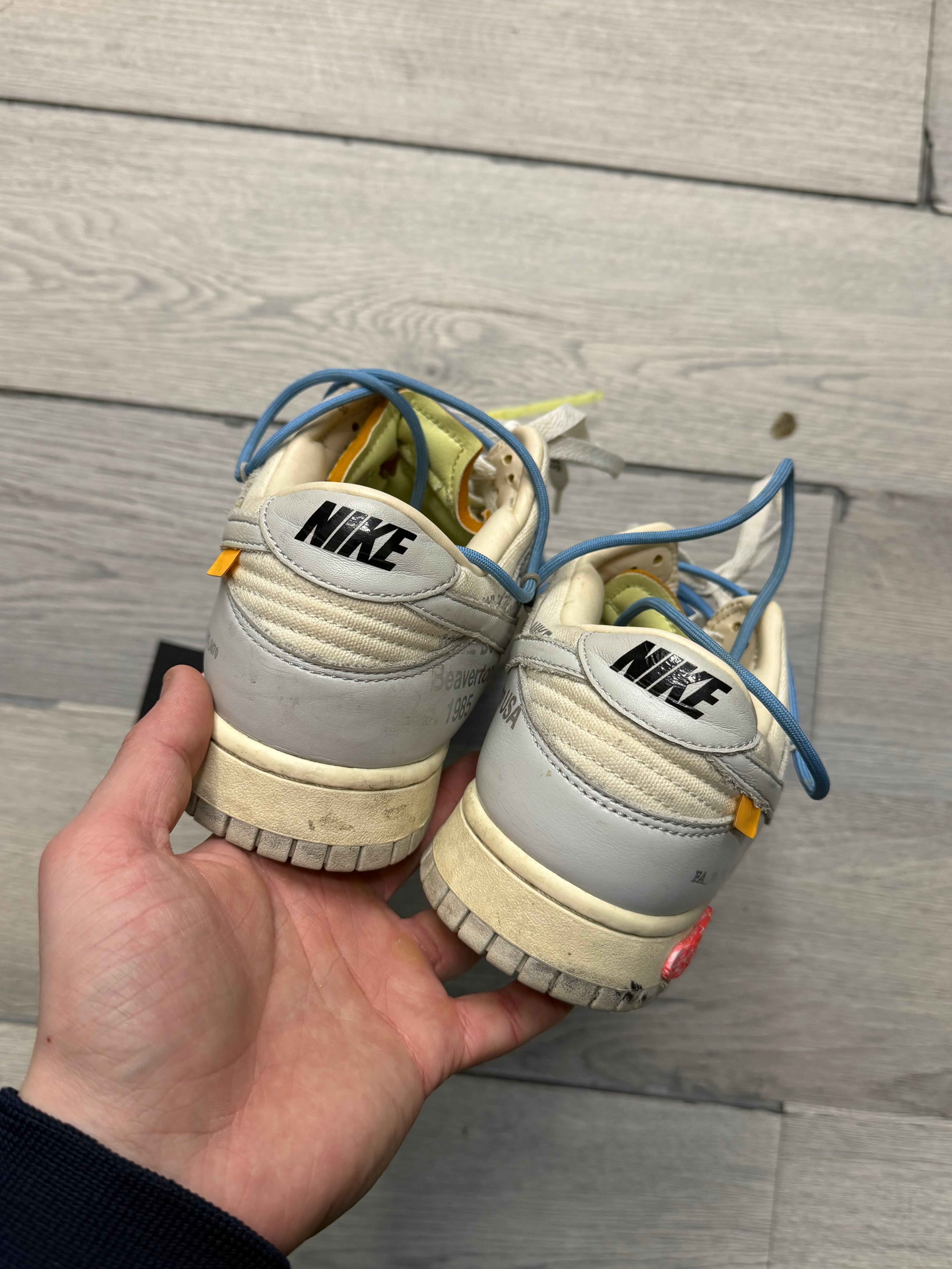 OFF WHITE lot "5 of 50" 9M NB U