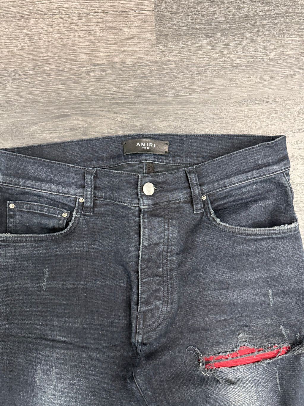 MA red patch mx1 jeans black 30 U