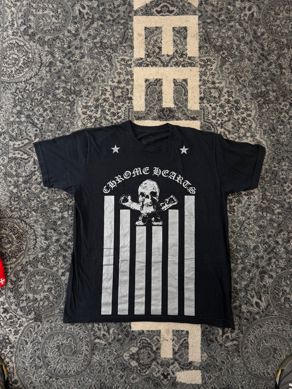 CHROME HEARTS Foti star shirt black XXL U