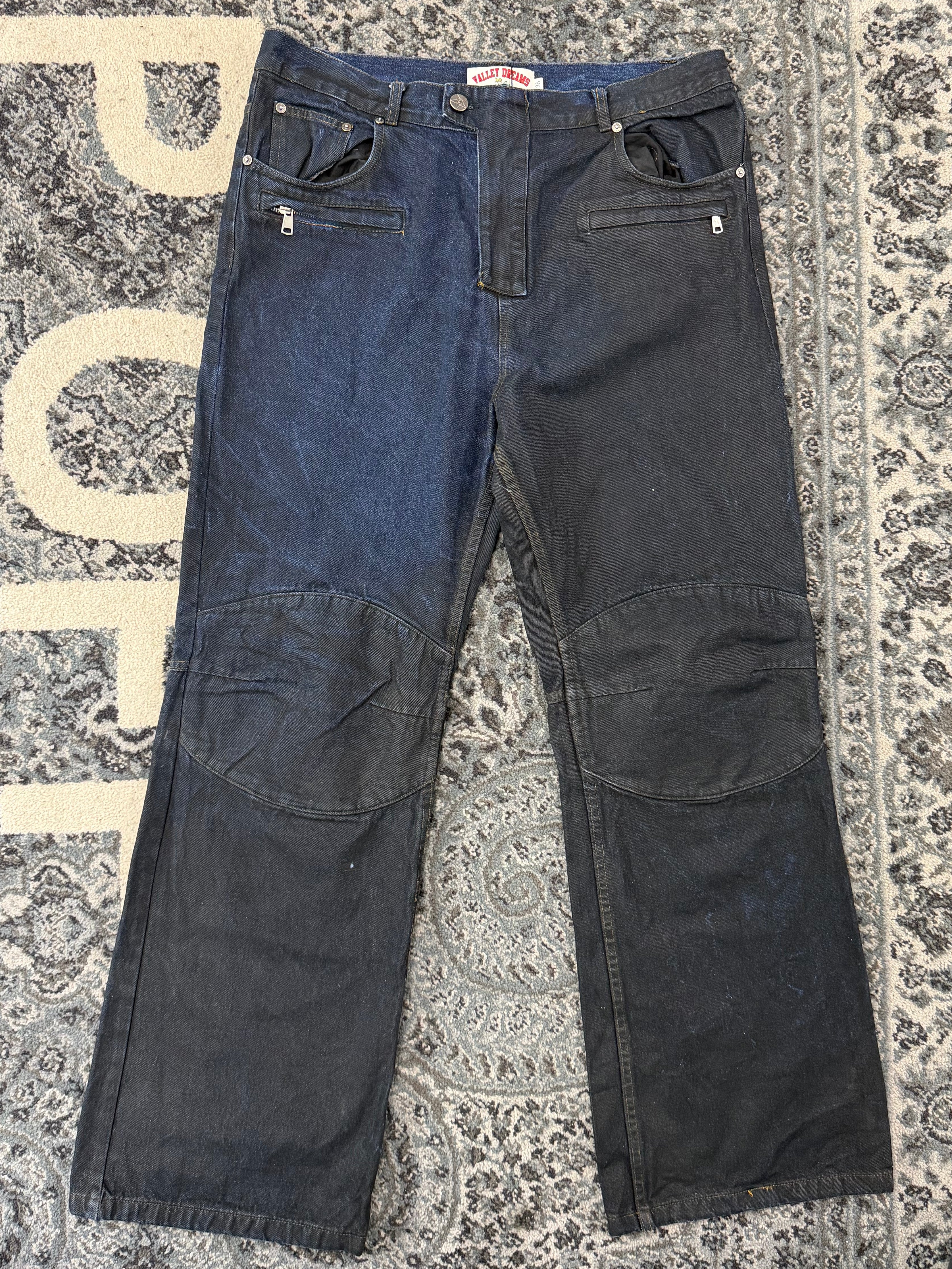 VALE "armor denim" carpenter pants navy 36 U