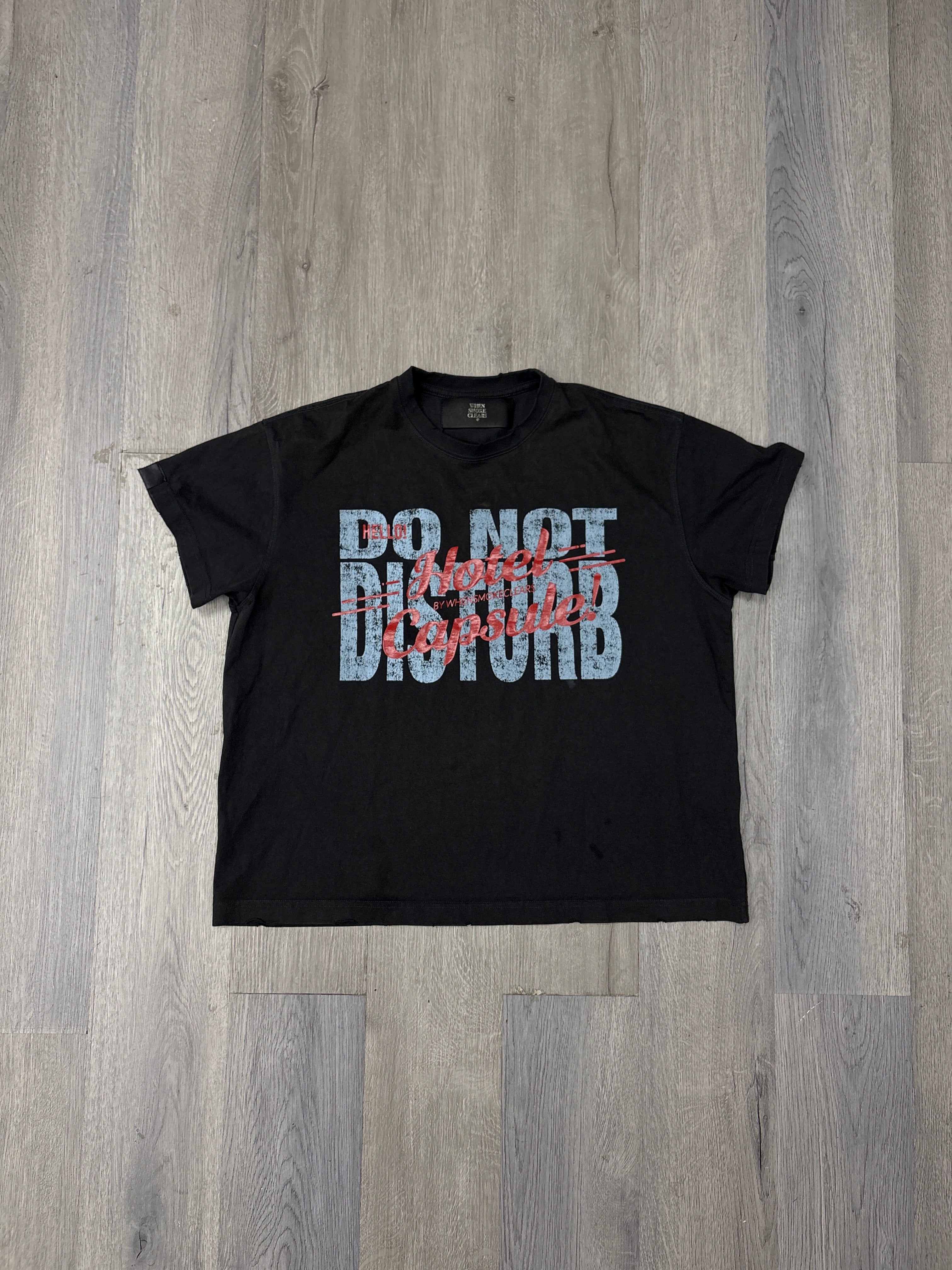 When Smoke Clears Black Shirt Size Small U