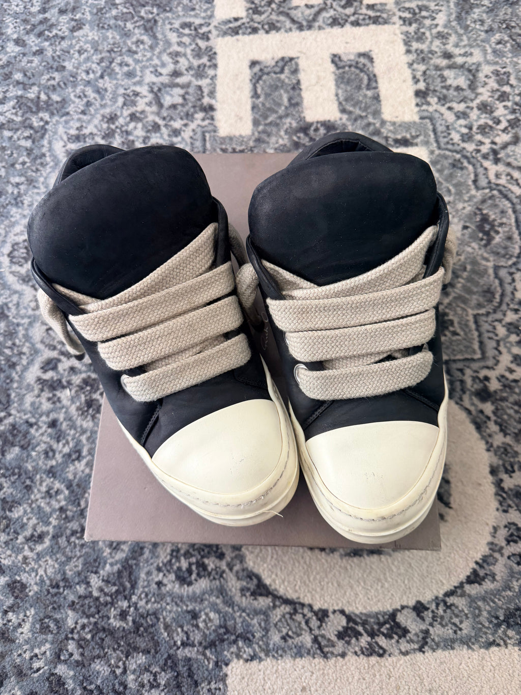 Rick Owen Mainline Jumbo Lace Size 42.5 (Fits 9.5-10) WB