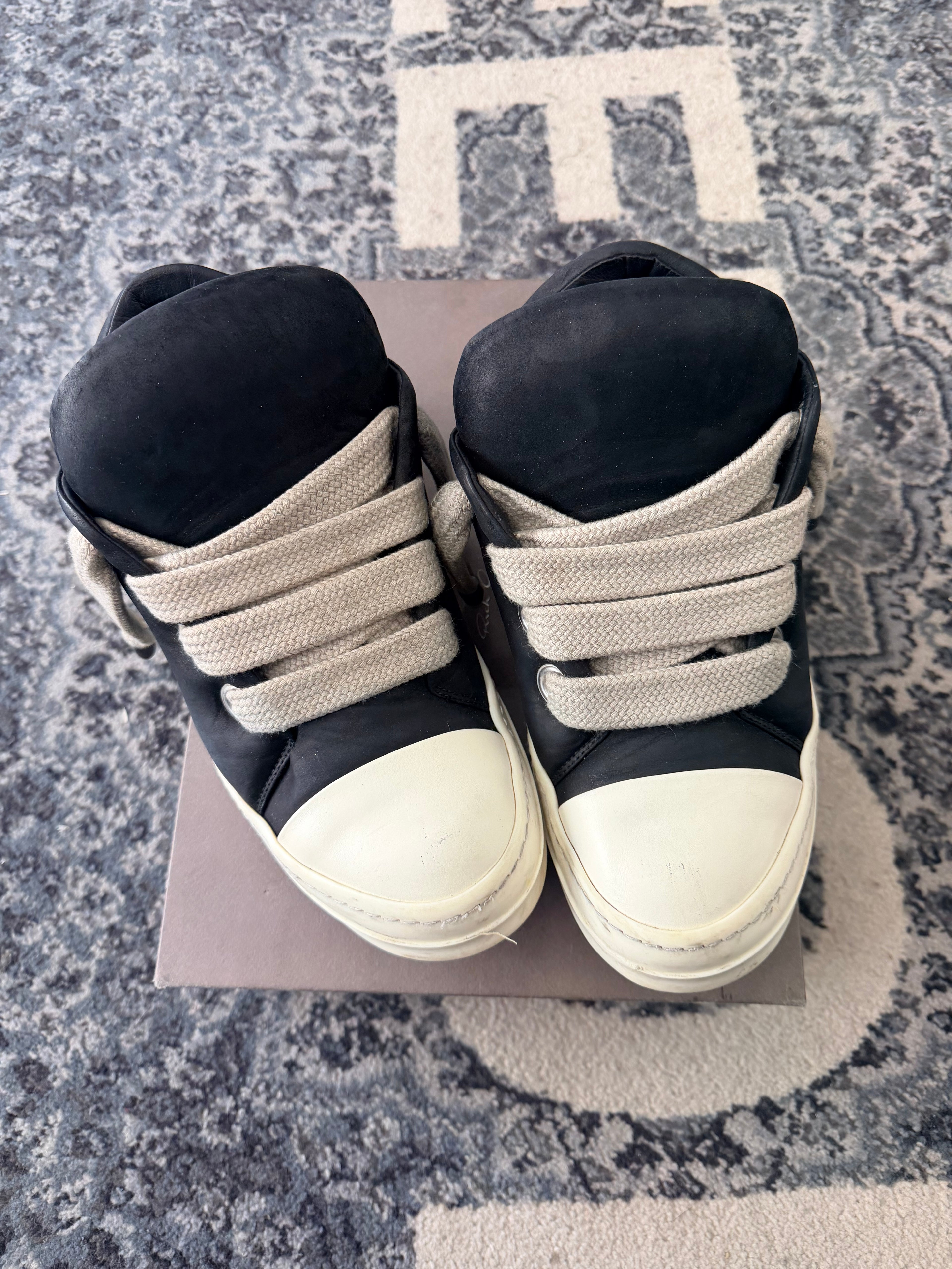 Rick Owen Mainline Jumbo Lace Size 42.5 (Fits 9.5-10) WB