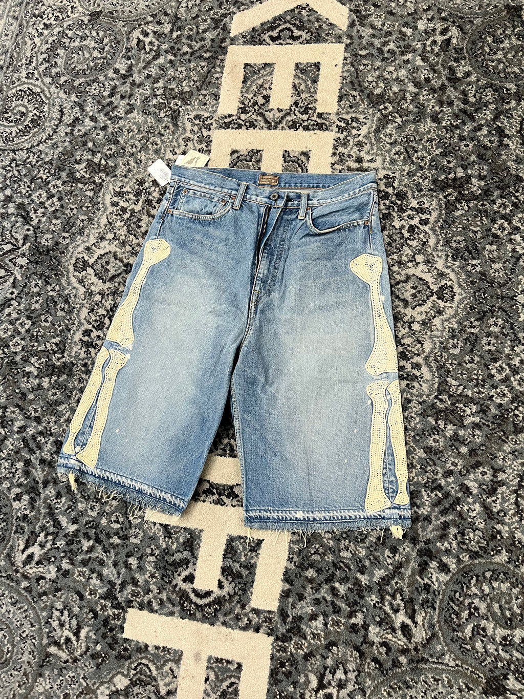 Kapital "bones shorts" sz 34 New