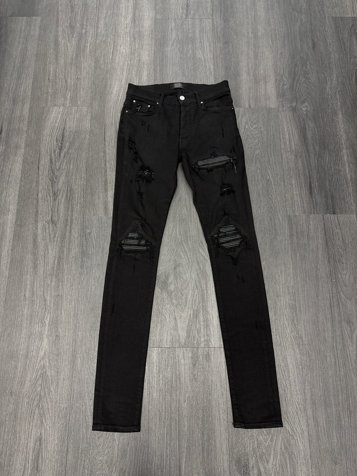Amiri MX1 black patch black jeans Size 30 U