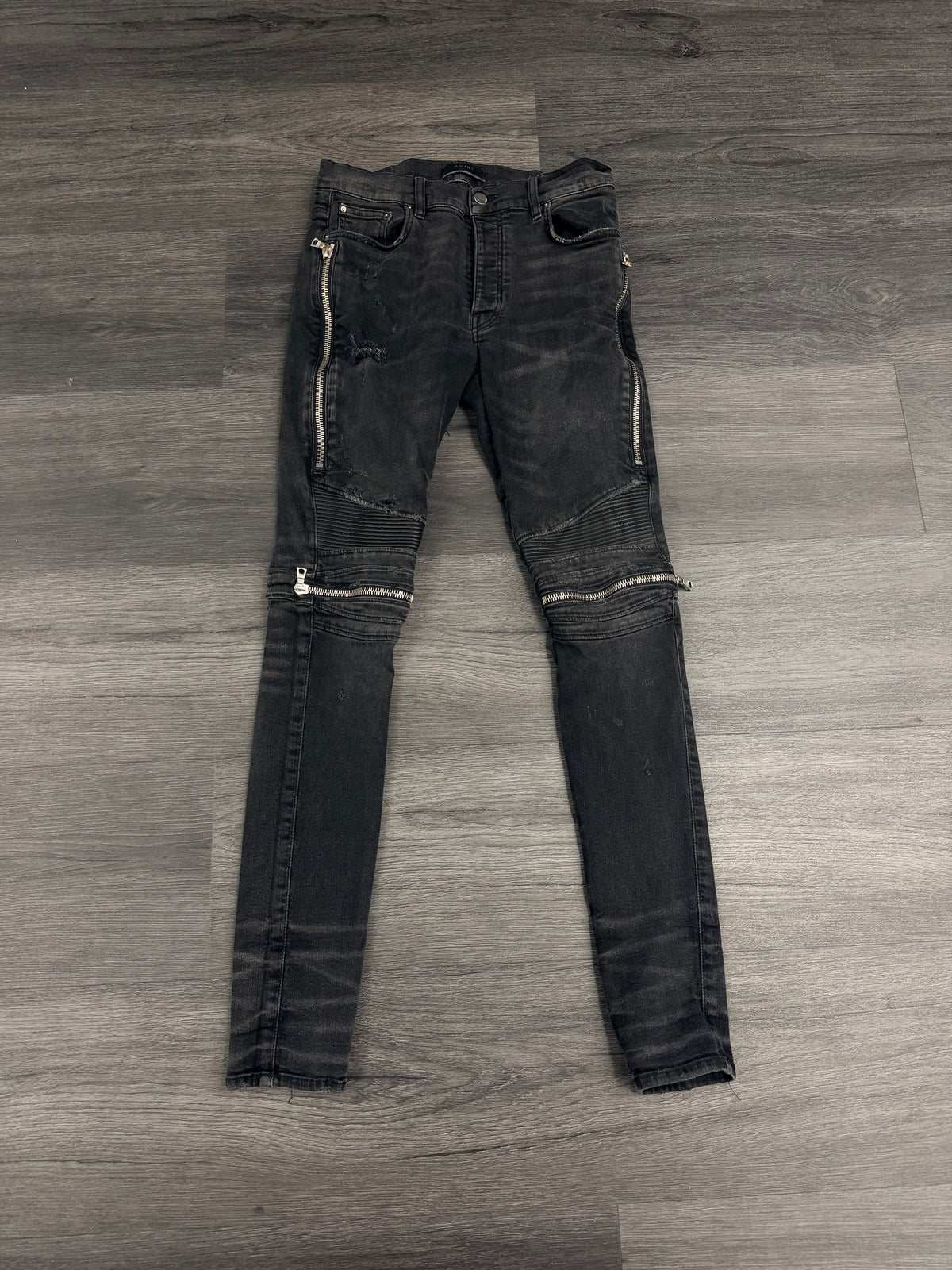 Amiri MX2 black patch Jeans Size 31 U
