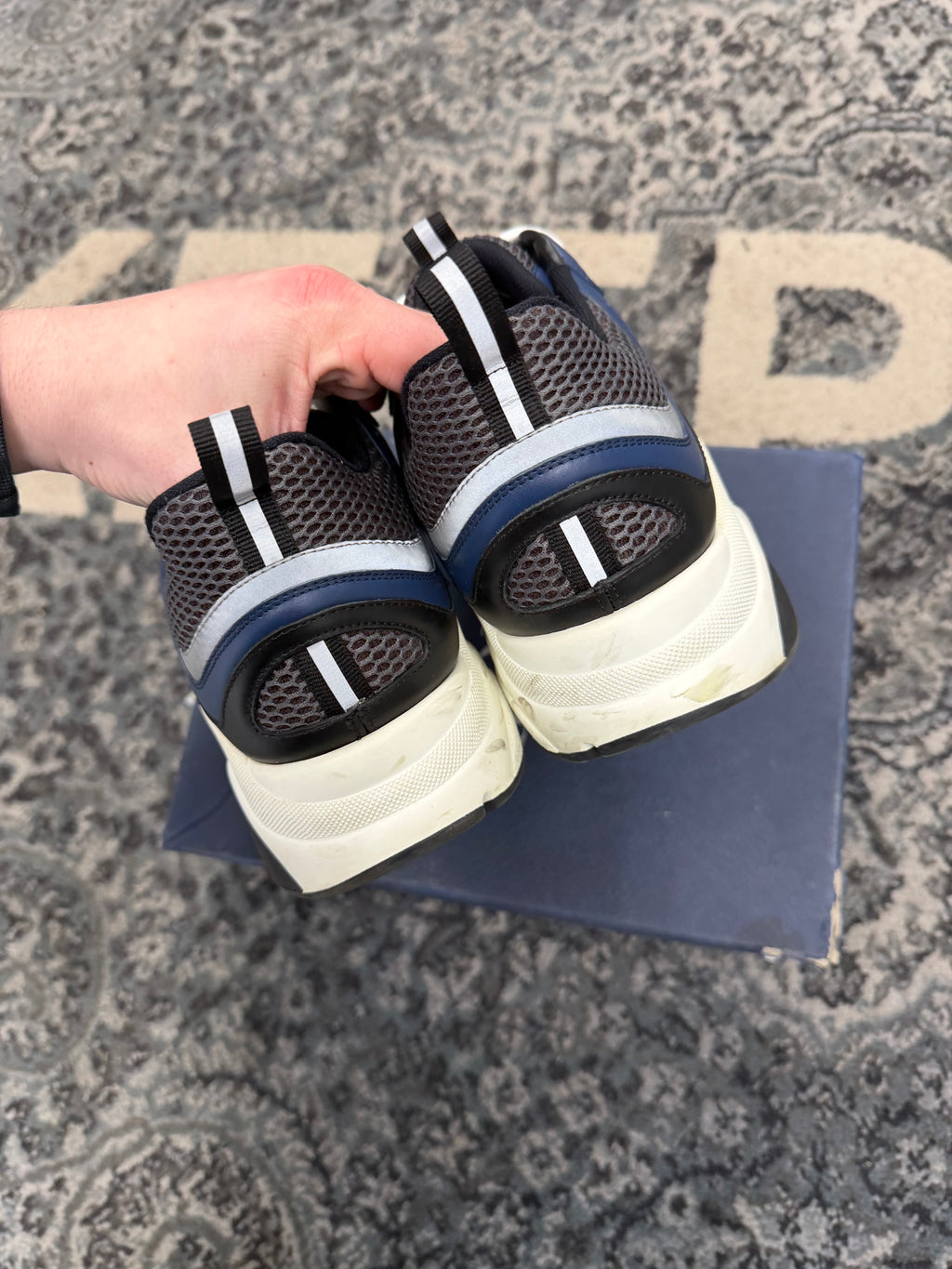 Dior B22 blue/black 46 (13M) OG ALL U