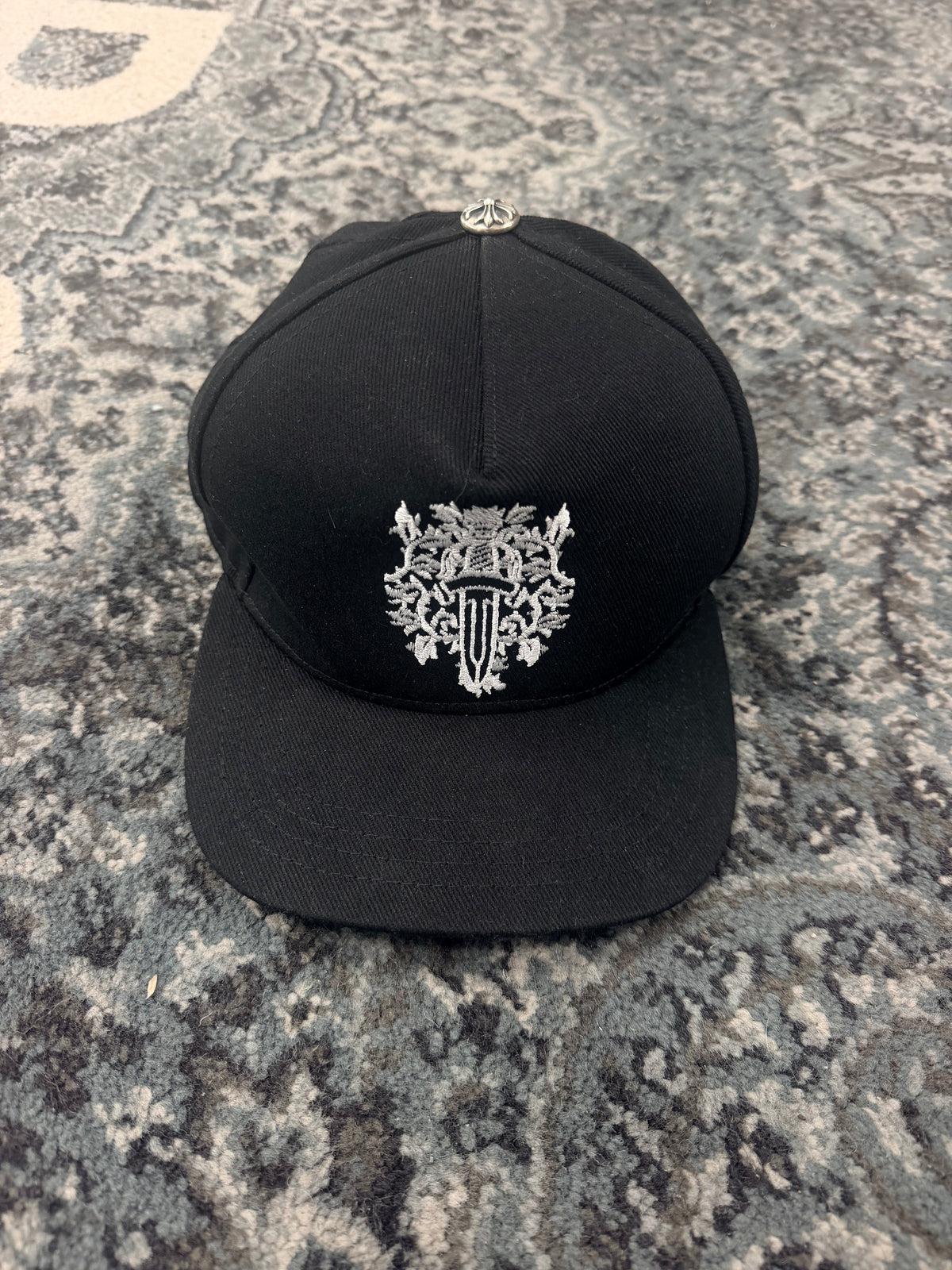 Chrome Hearts Vine Dagger Denim Hat (New)