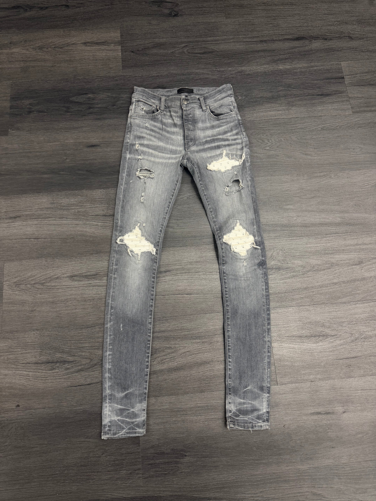 Amiri Playboy patch grey Jeans Size 29 U