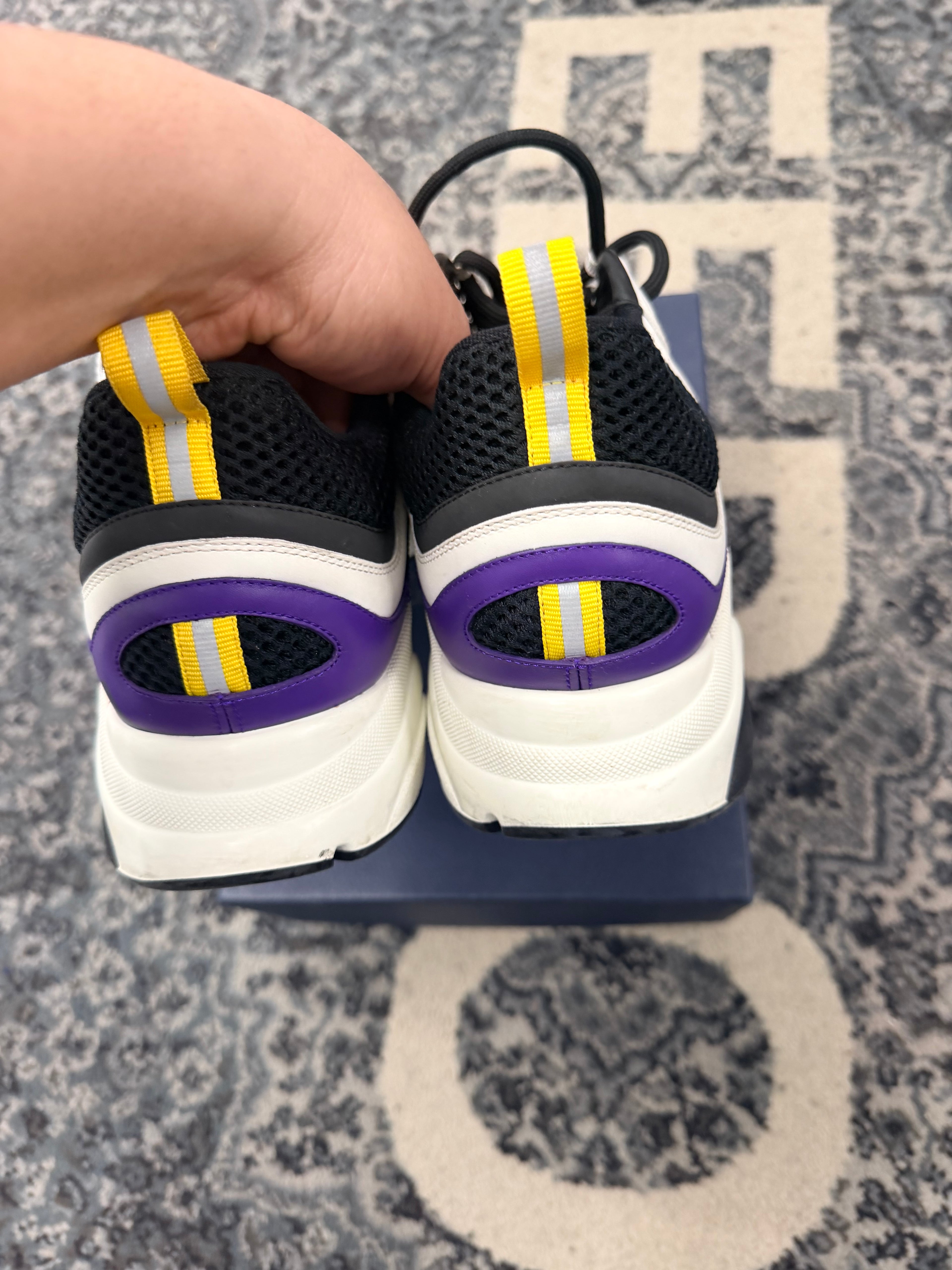 Dior B22 White & Yellow Size 47 With Box U