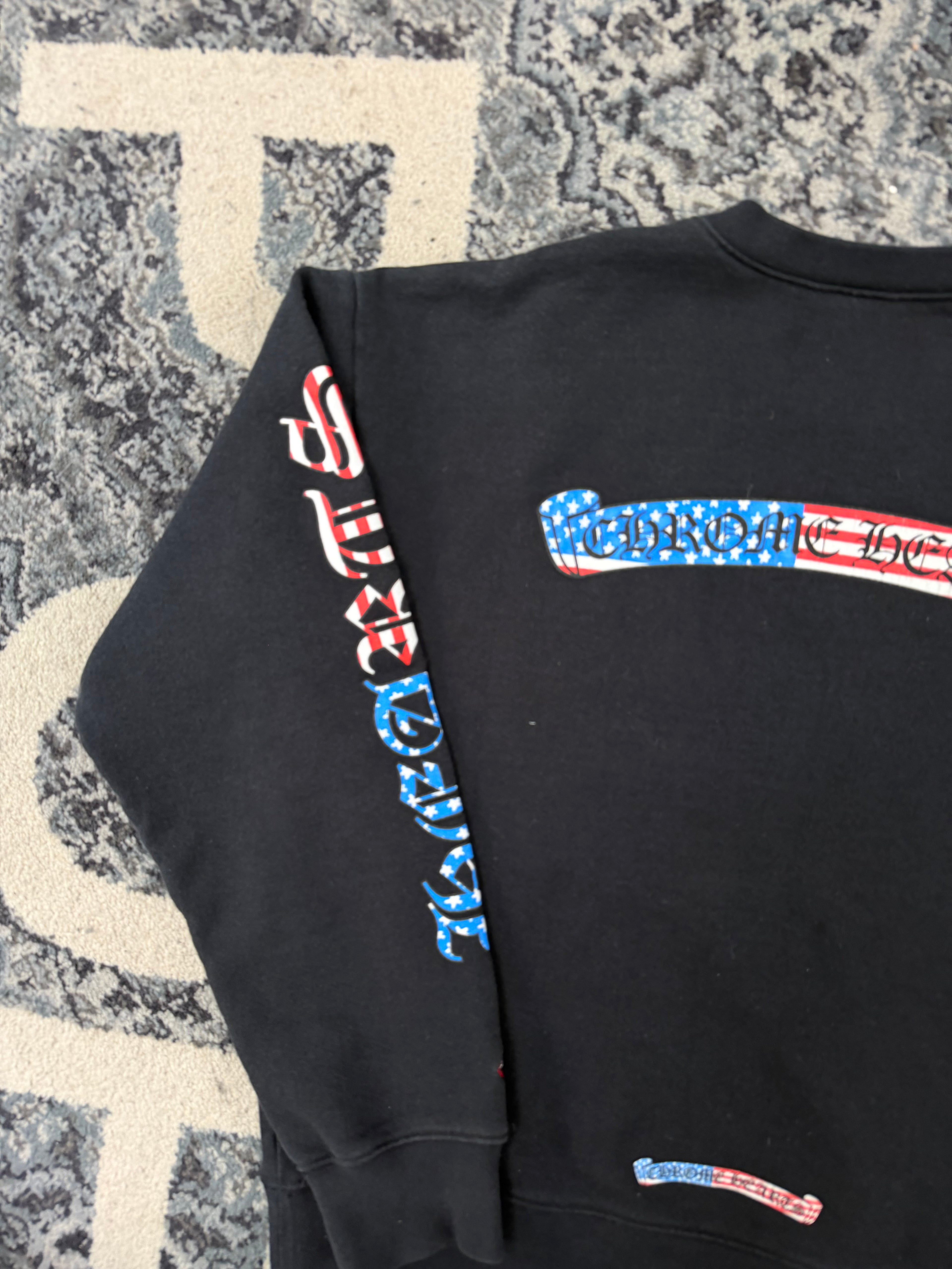 CHROME HEARTS matty boy USA crewneck black M (Fits S) U