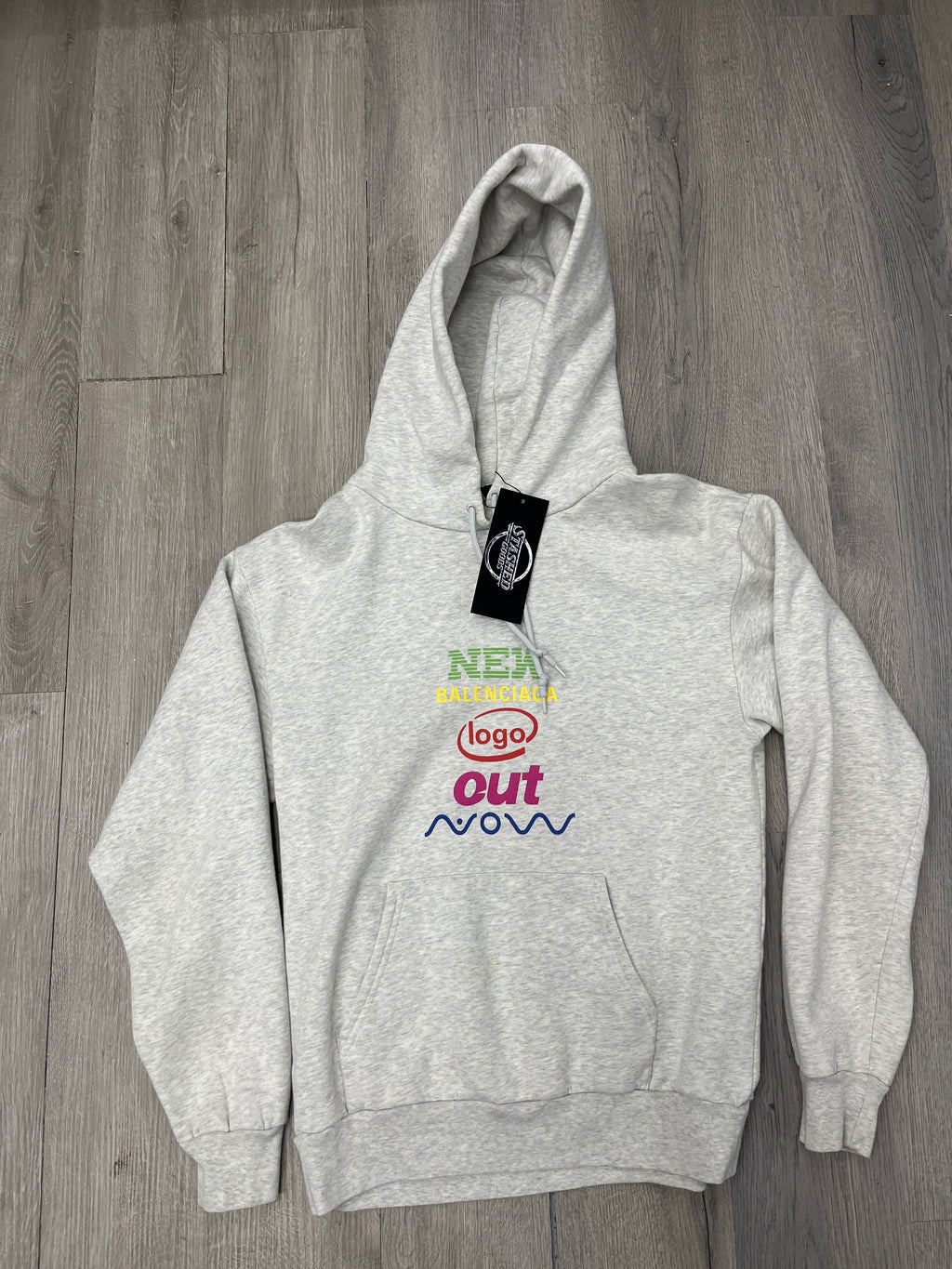 Balenciaga grey hoodie M U