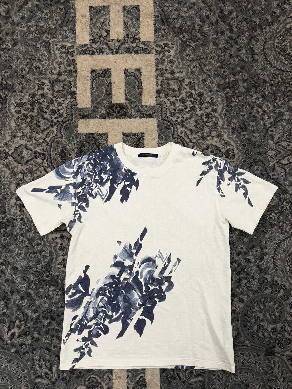 LV monogram tapestry shirt M U