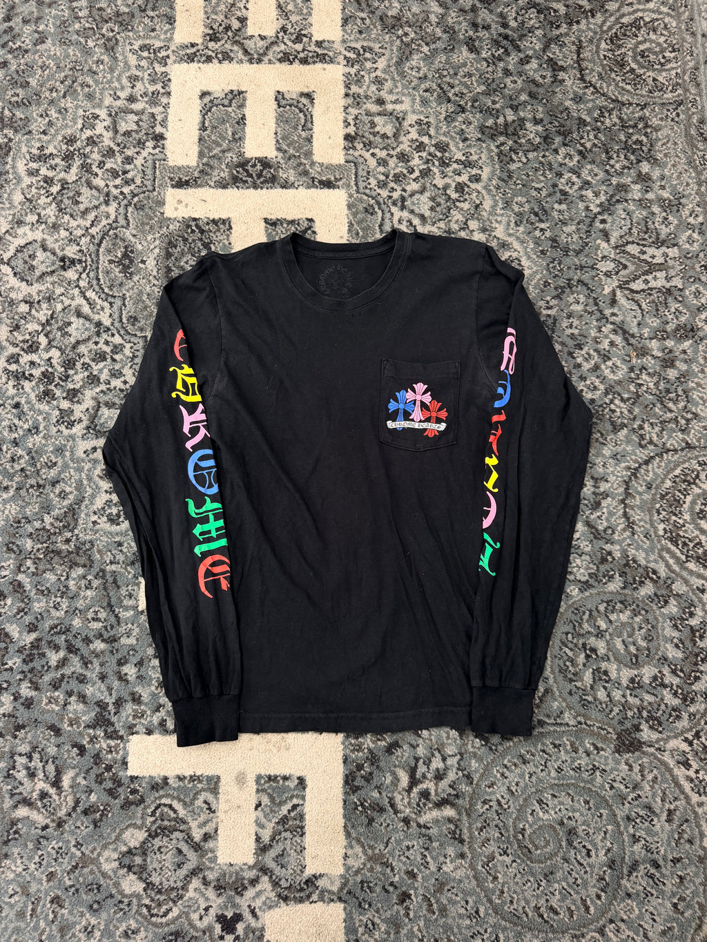 Chrome Hearts Multi Color Cemetery L/S Size Small U