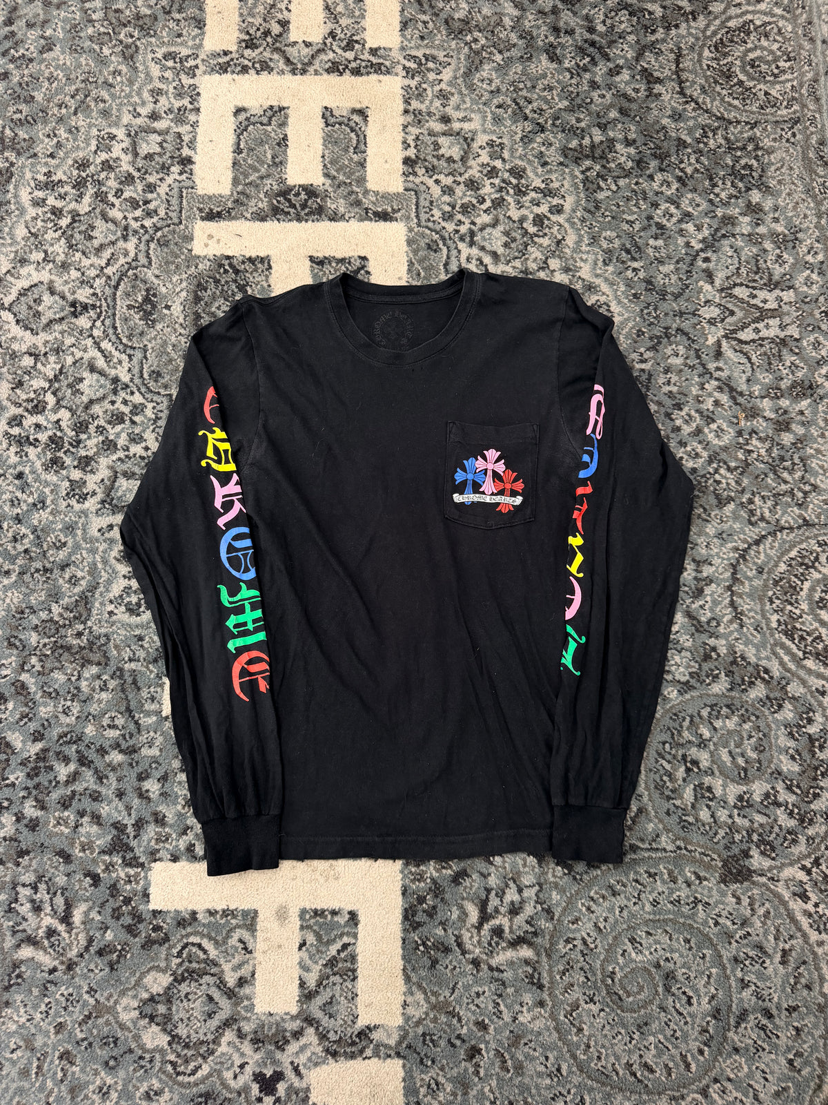 Chrome Hearts Multi Color Cemetery L/S Size Small U