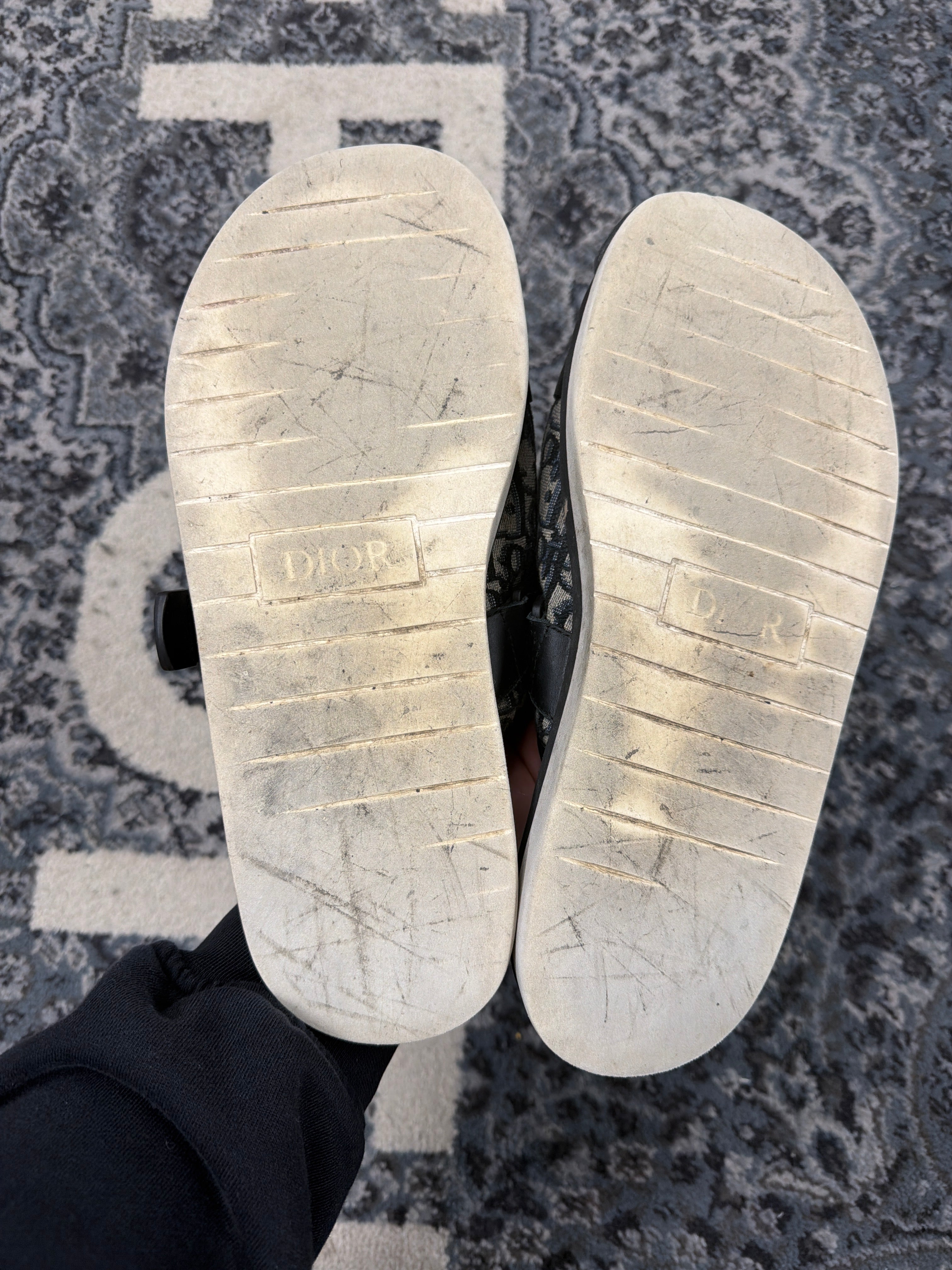 DIOR oblique sandals 45 (12M) NB U