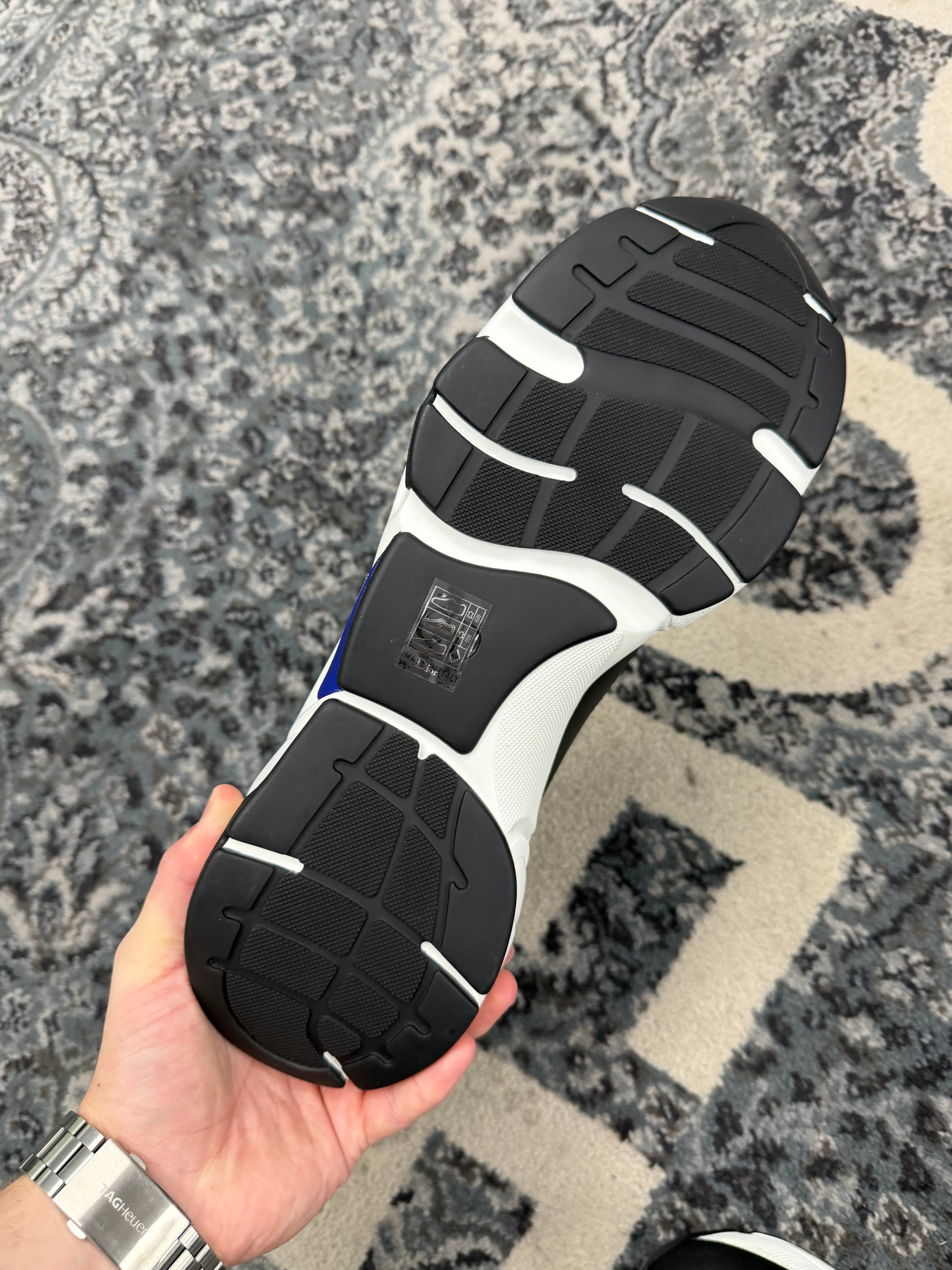 DIOR b22 runners navy/white 47 (13-14M) OG ALL DS
