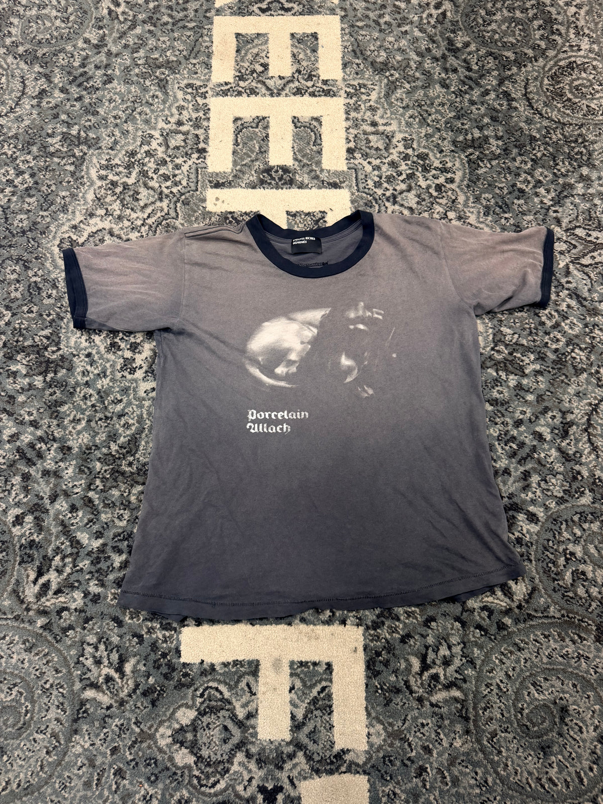 ERD Porcelian Dog Shirt Size Large U