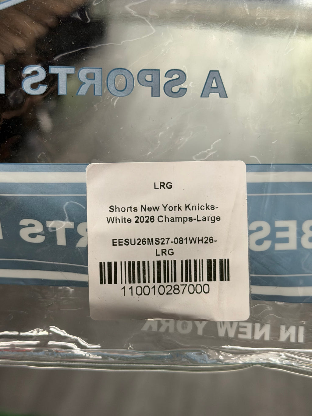 EE NYK champion shorts white L DSWT