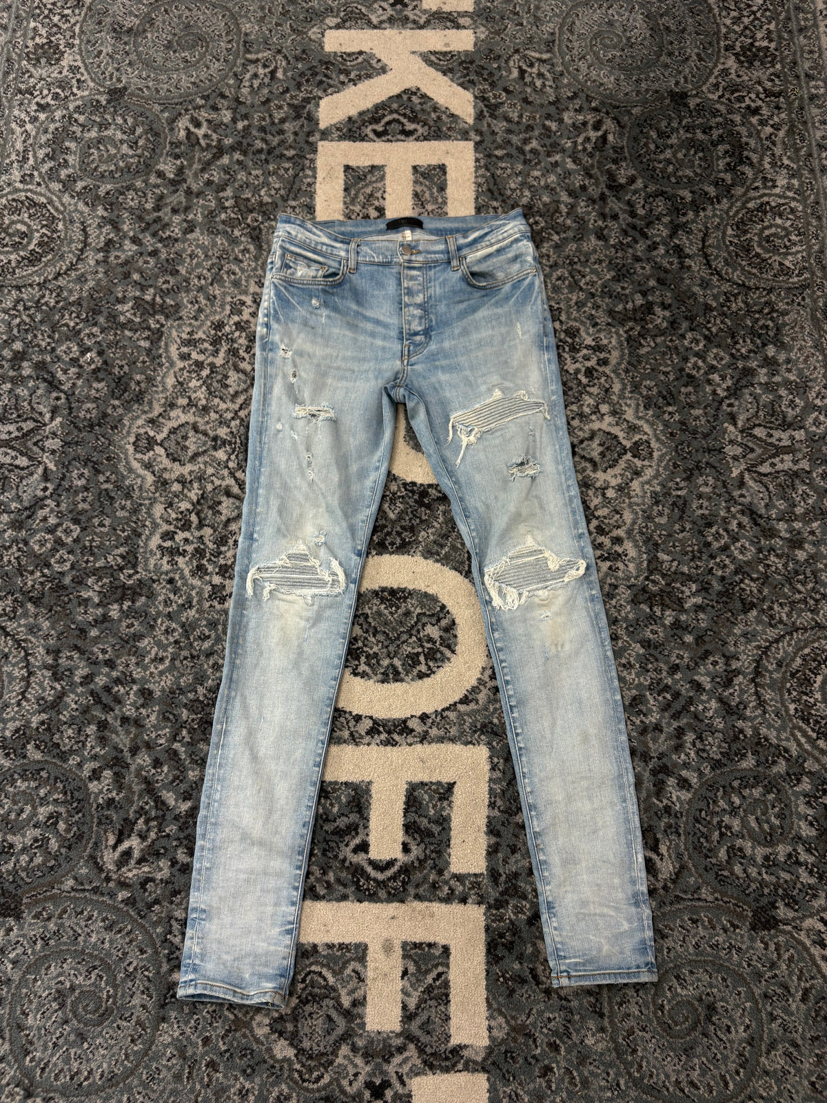 Amiri mx1 denim patch size 32 U