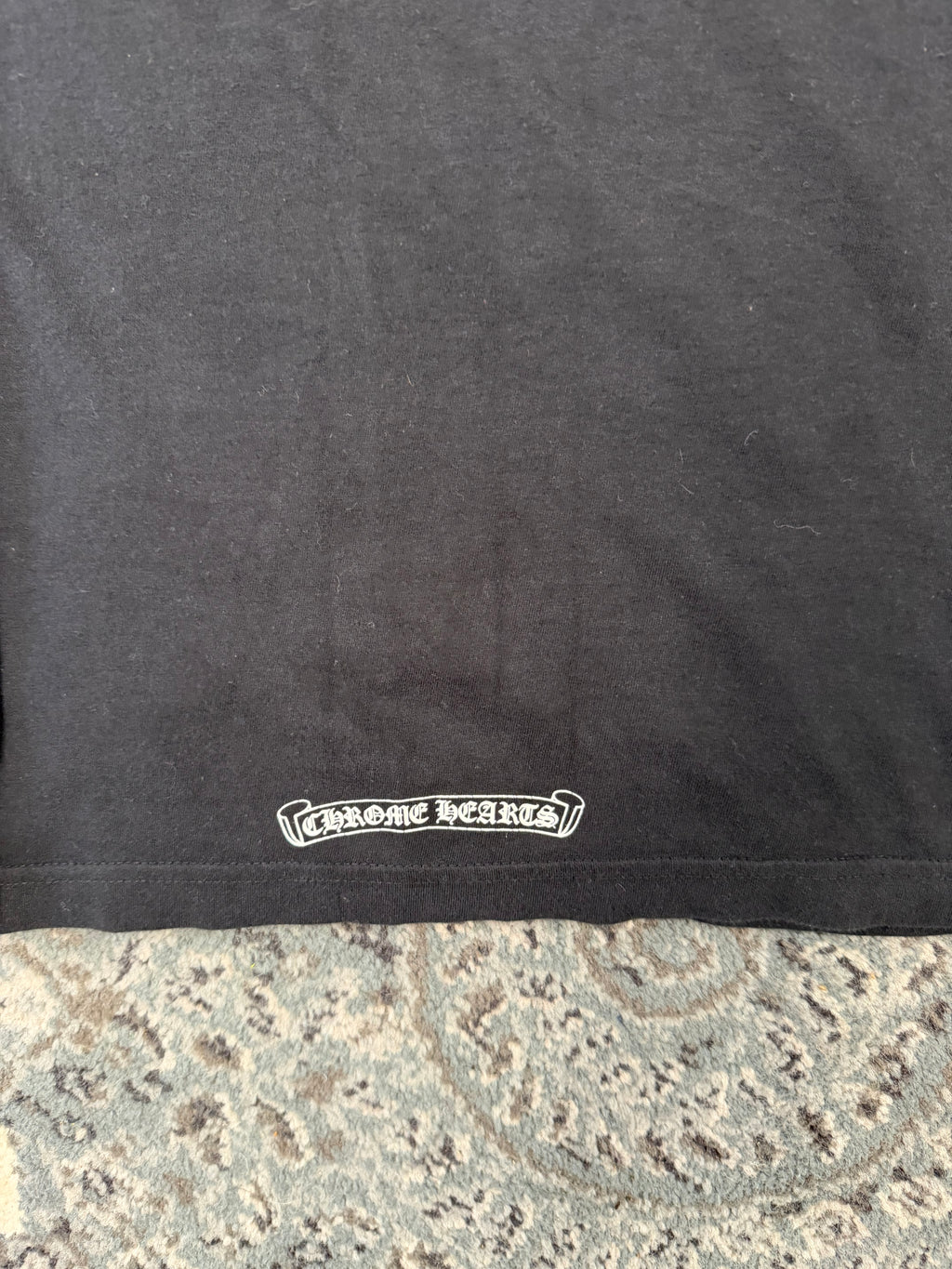 CHROME HEARTS t bar horseshoe L/S black M U