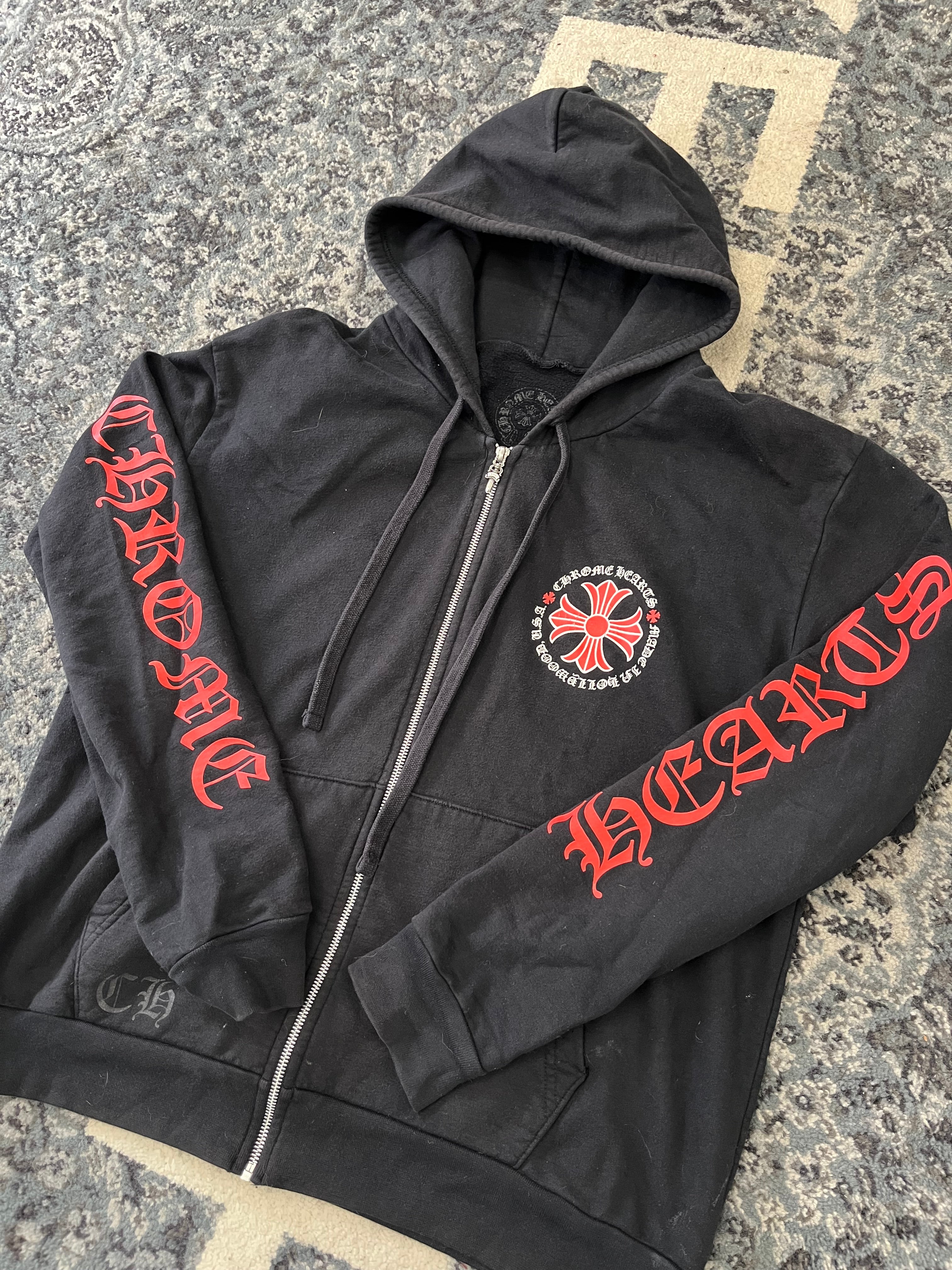 Chrome Hearts Hollywood Plus Zip Up Size Small U