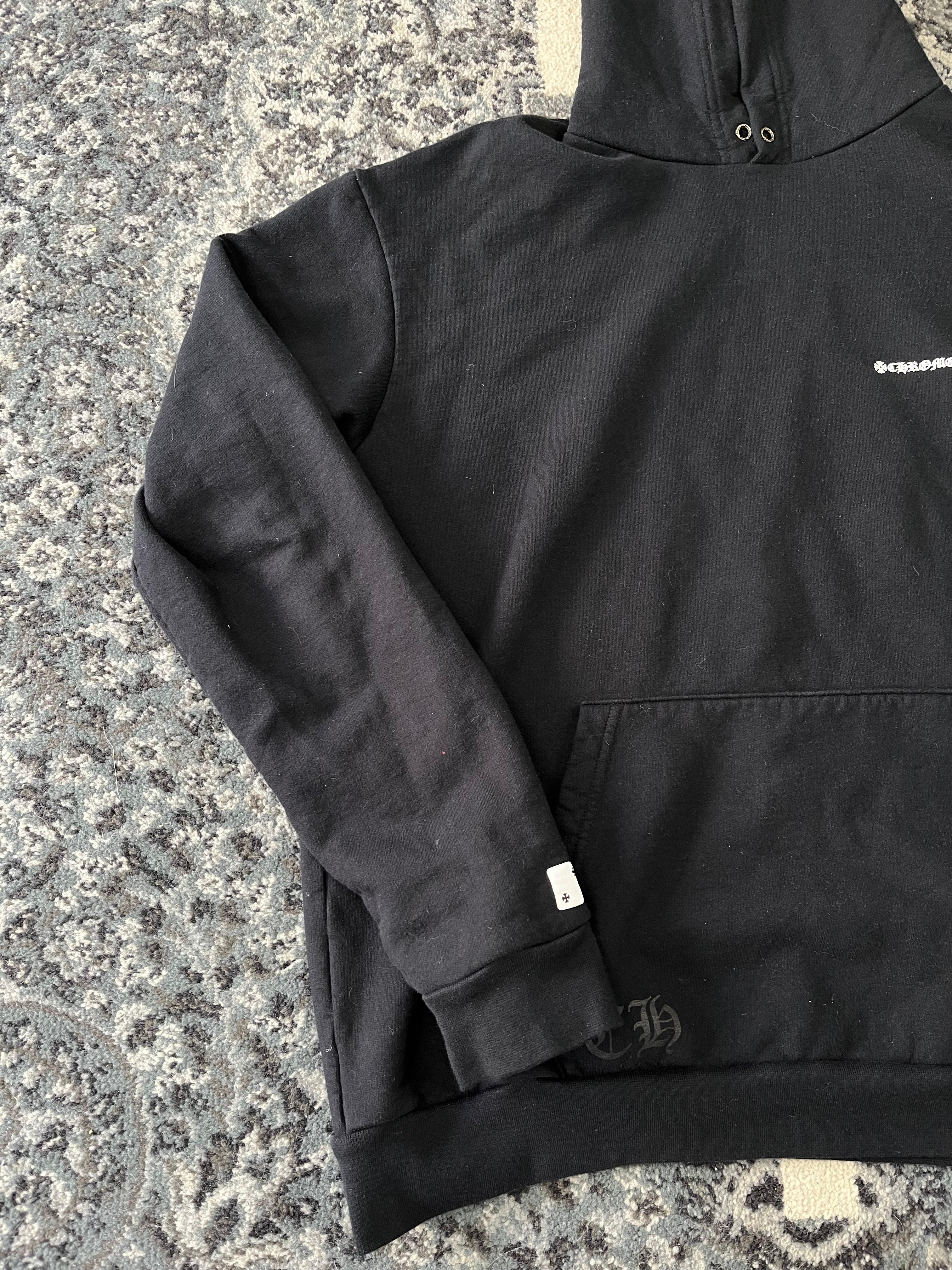 CHROME HEARTS fontaineblue 1 of 1 dice hoodie L U