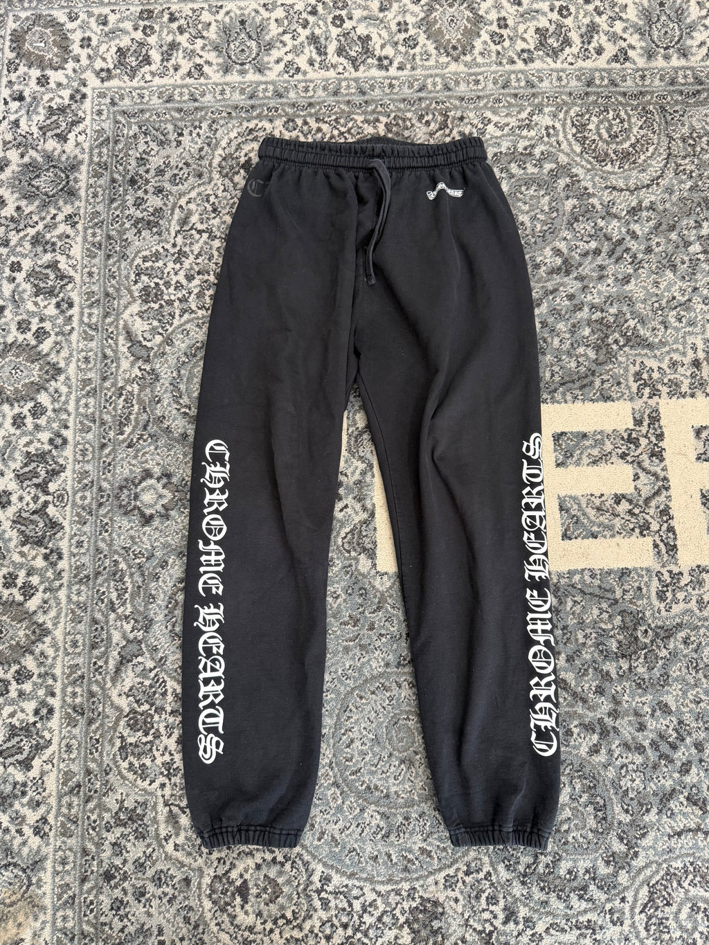 Chrome Hearts Scroll Logo Sweatpants No Pockets Xl U
