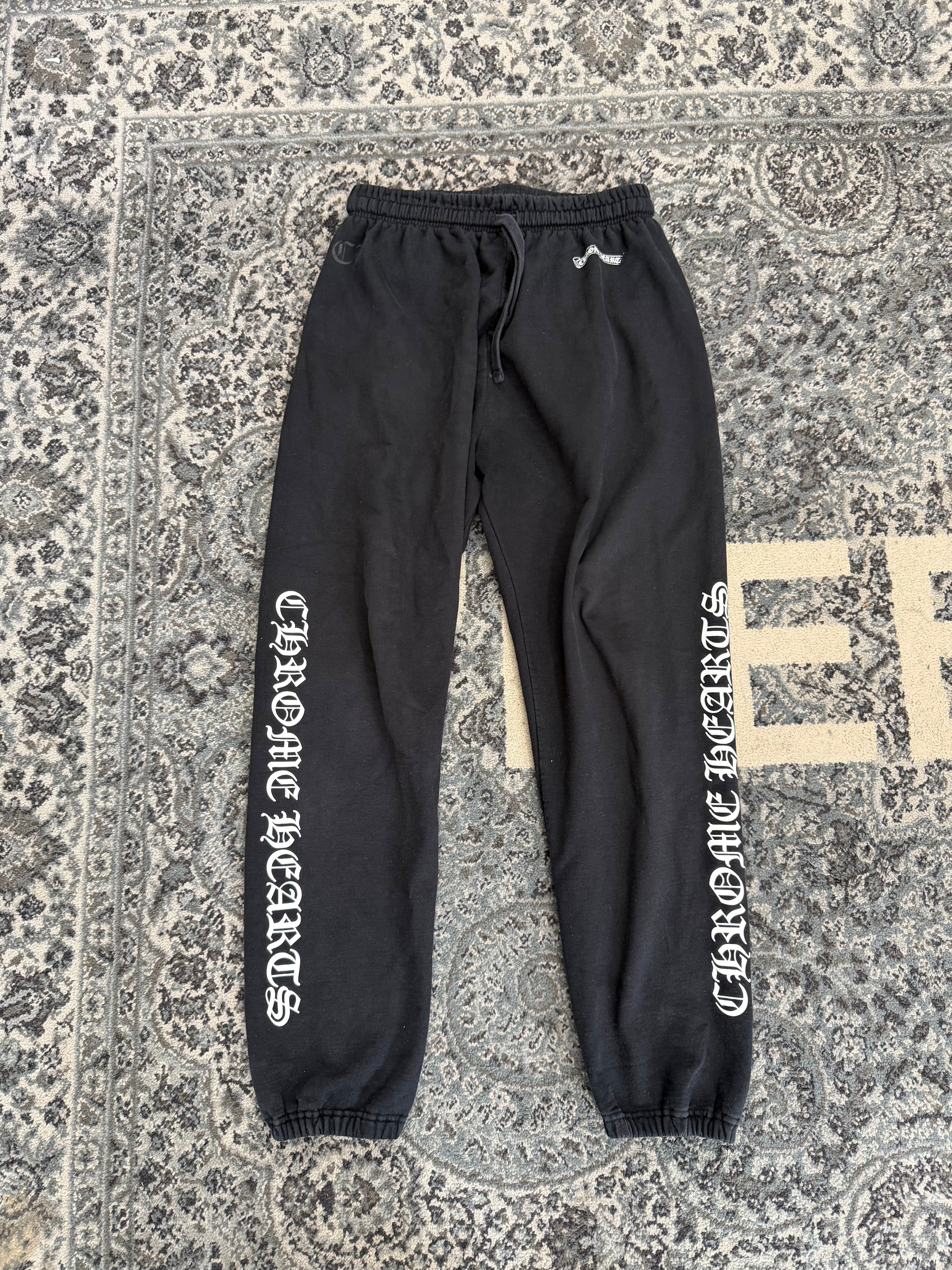 Chrome Hearts Scroll Logo Sweatpants No Pockets Xl U