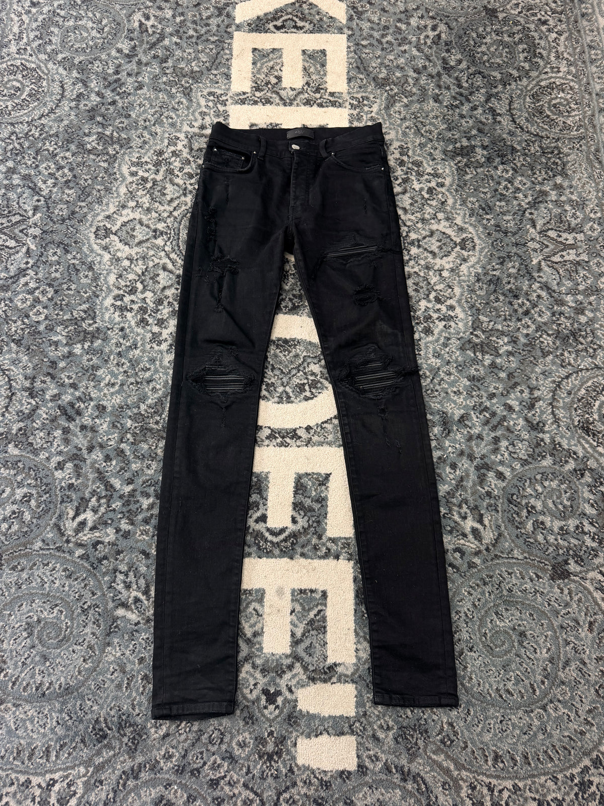 Amiri MX1 Black Patch Size 29 U