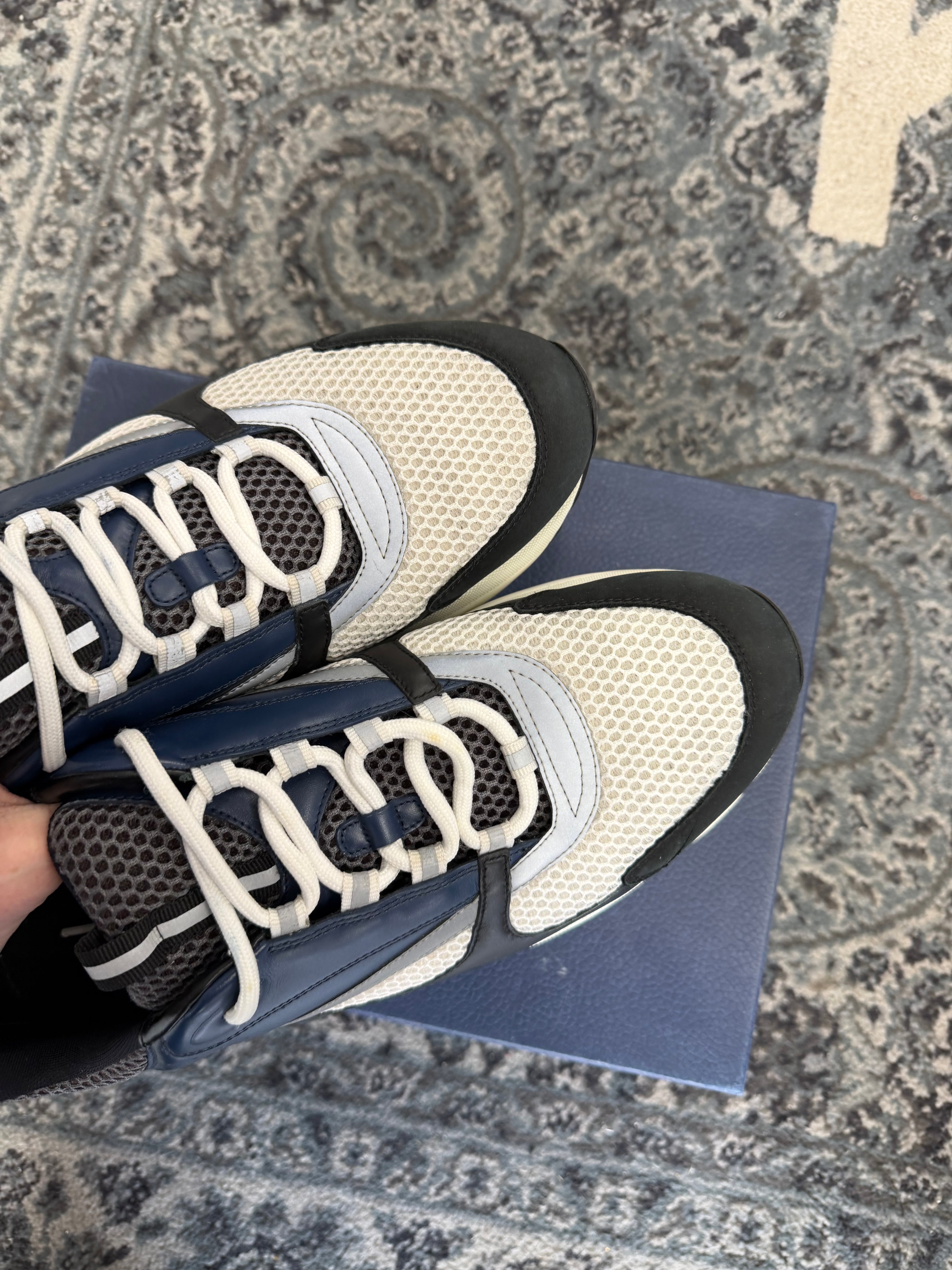 DIOR B22 navy/white 46 (13M) OG ALL U