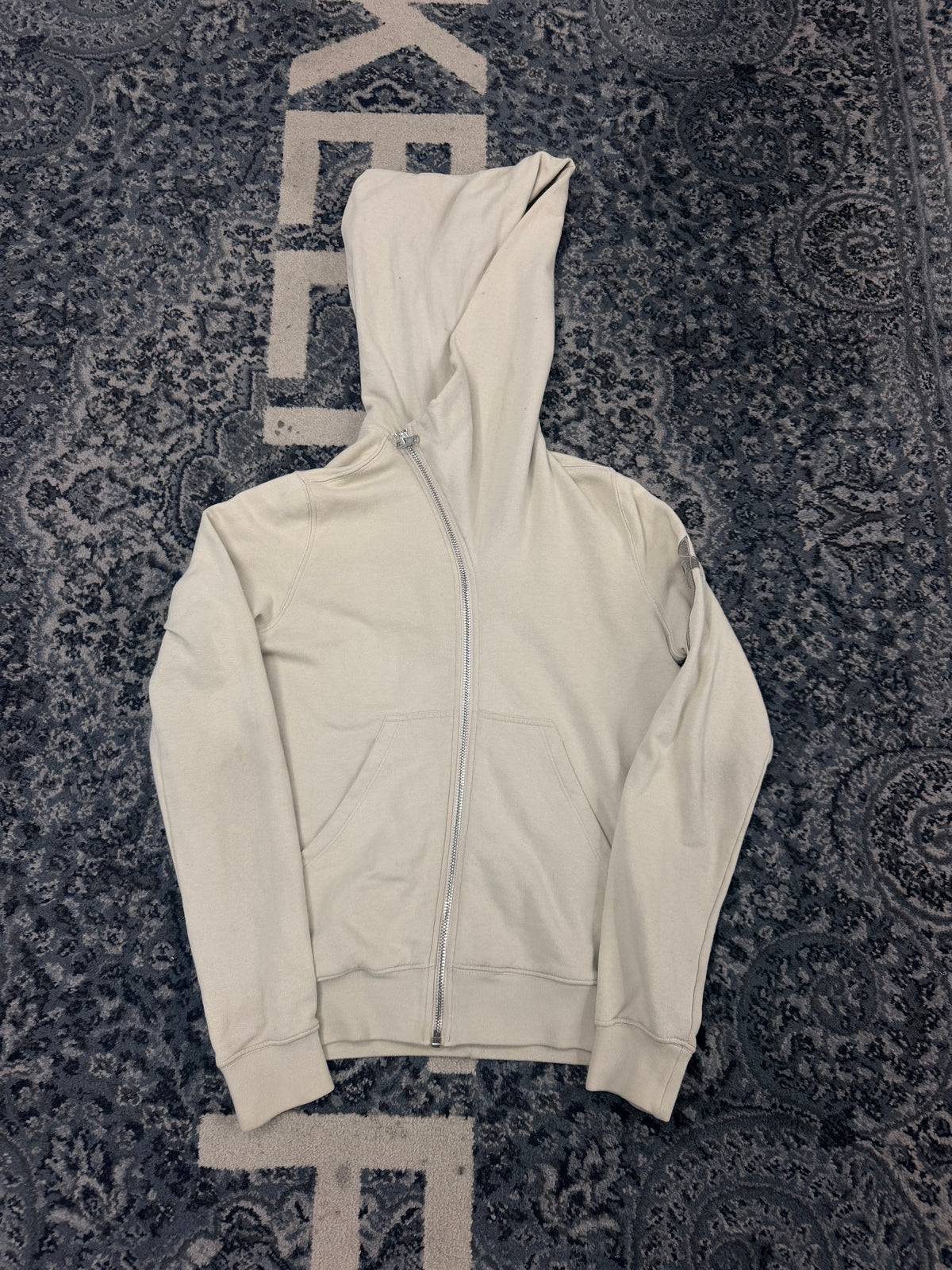 Rick Owens Cream Gimp Hoodie Size Large U