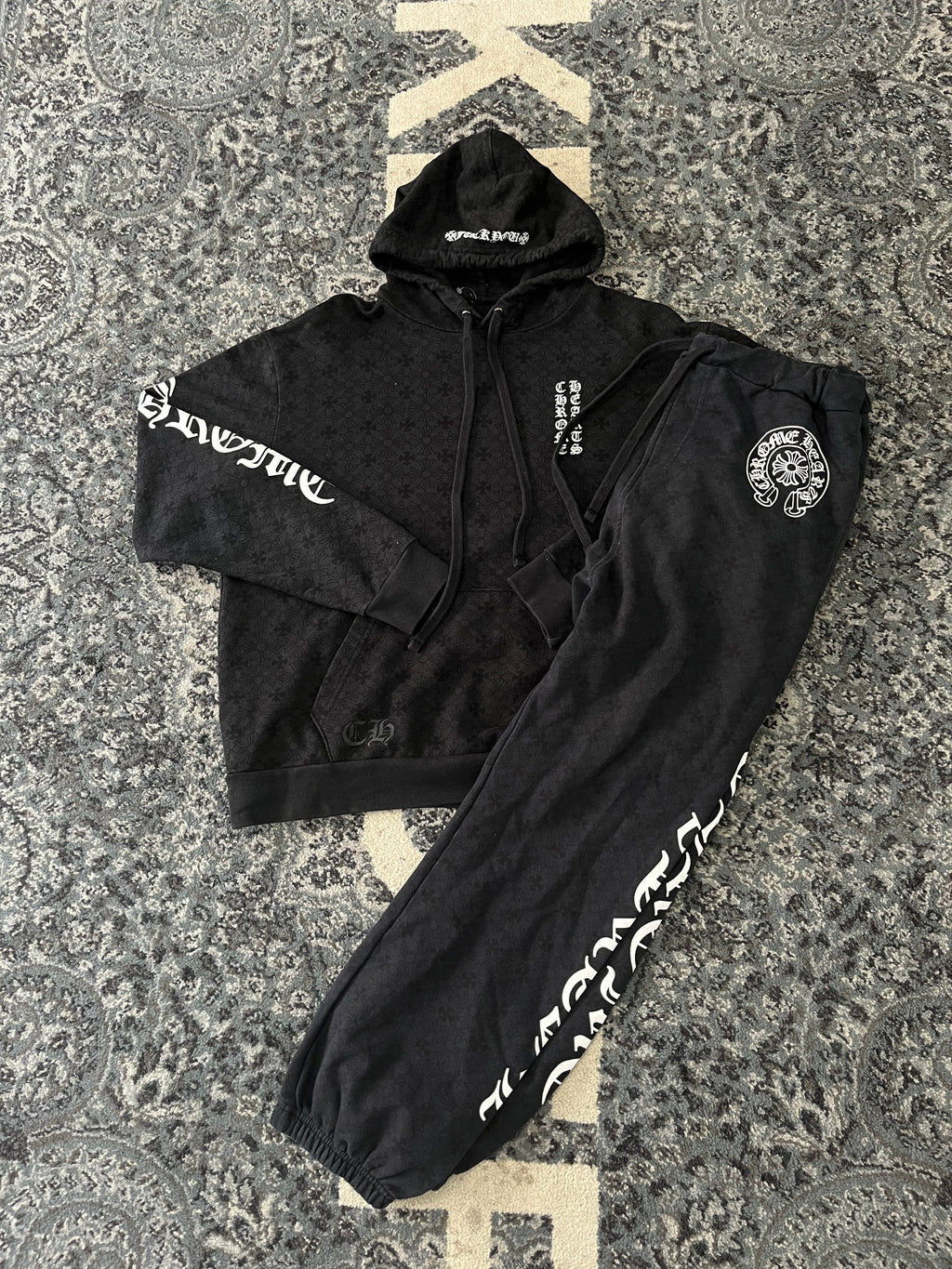 Chrome Hearts Monogram Sweatsuit Size M U