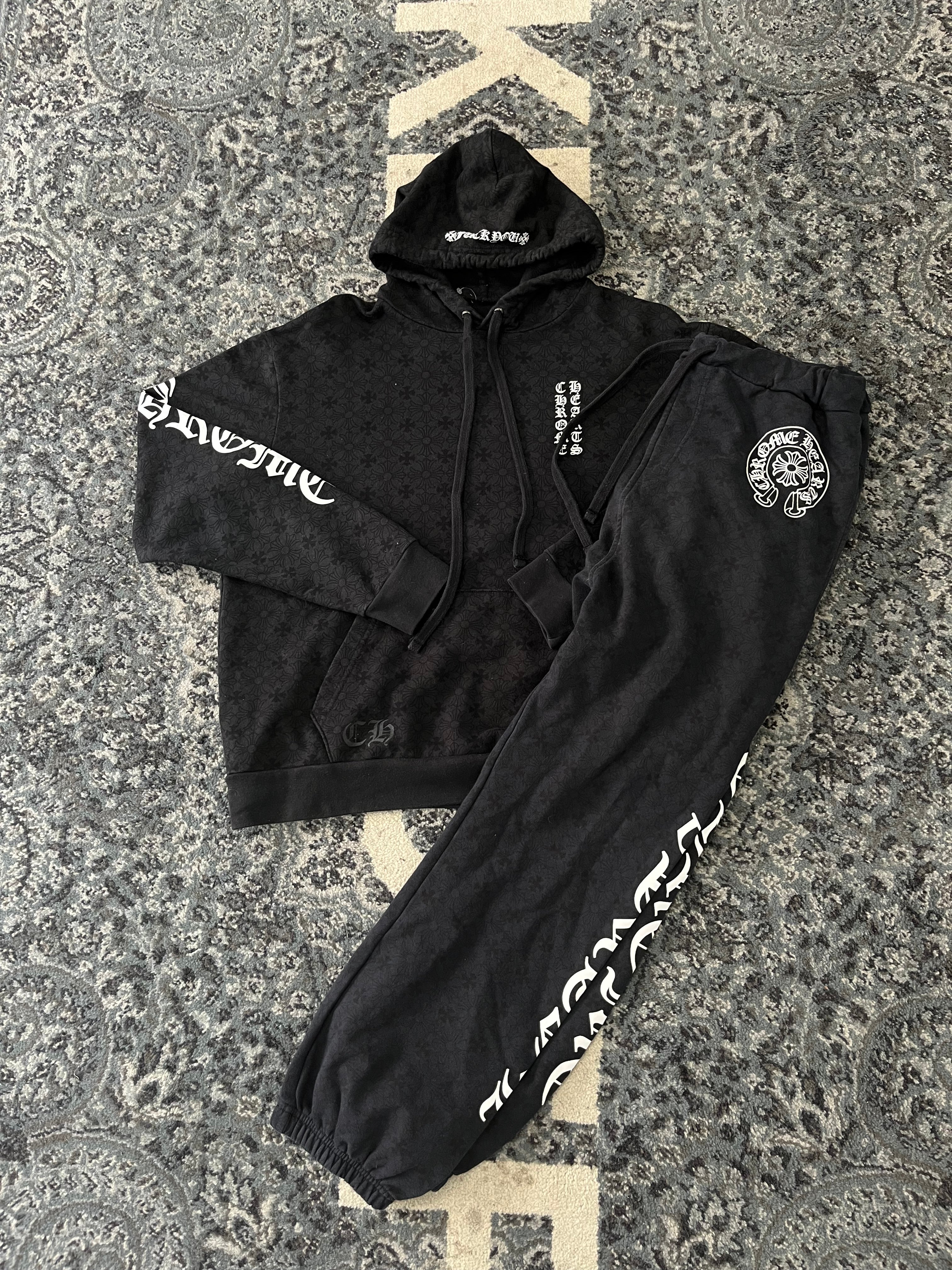 Chrome Hearts Monogram Sweatsuit Size M U