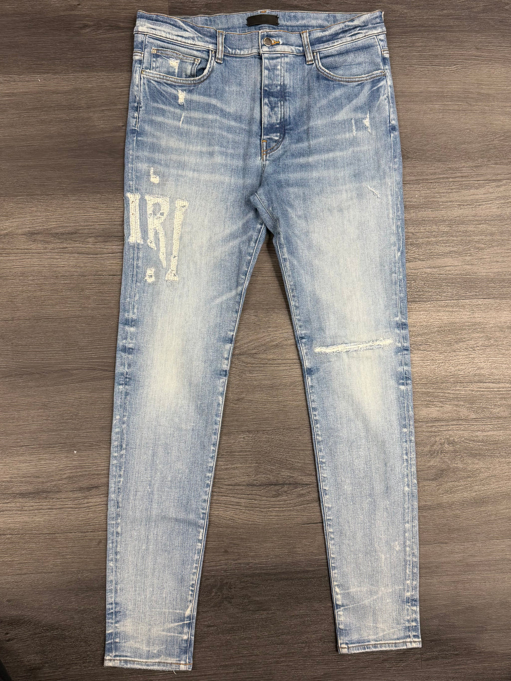 AMIRI side logo jeans blue 36 U
