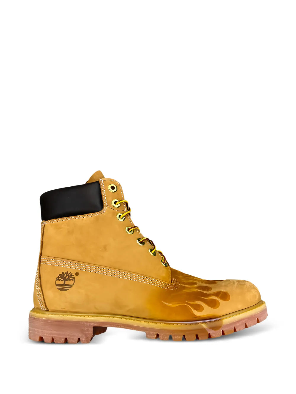 Timberland X LOSO Wav Flame Print boots Size 9.5 (New)