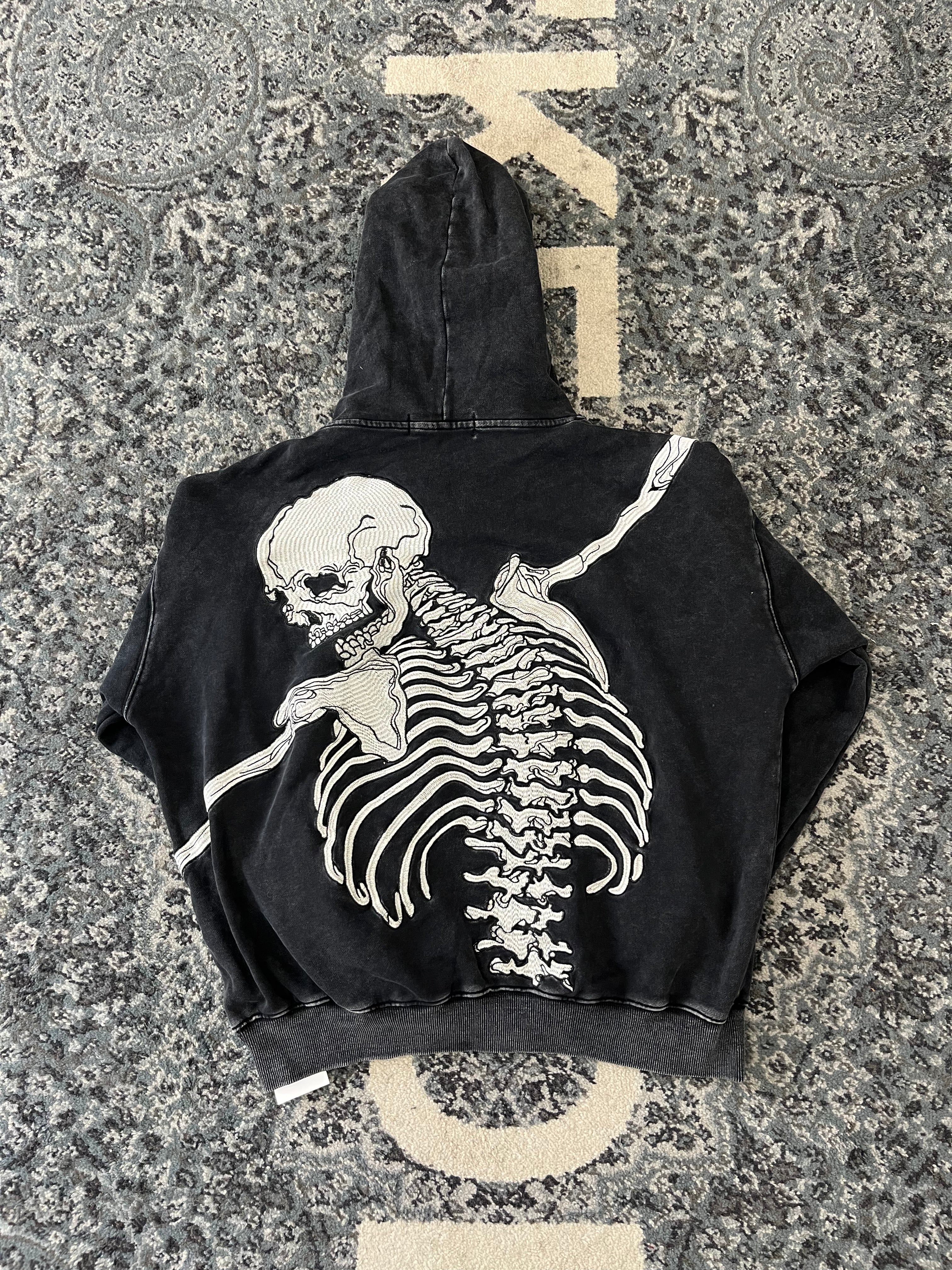 Godspeed Skeleton Hoodie Size Large U