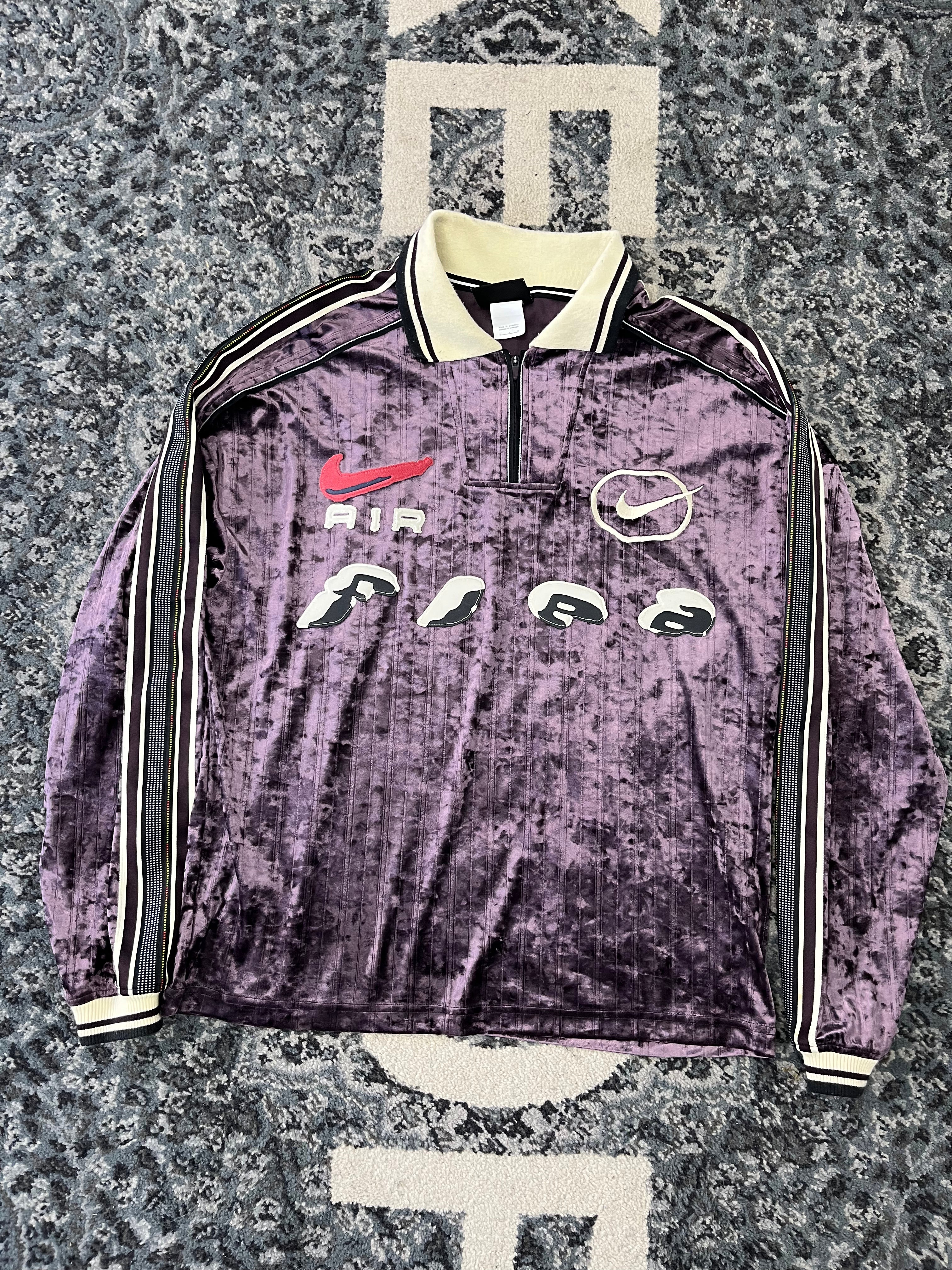 CPFM velvet longsleeve purple S U